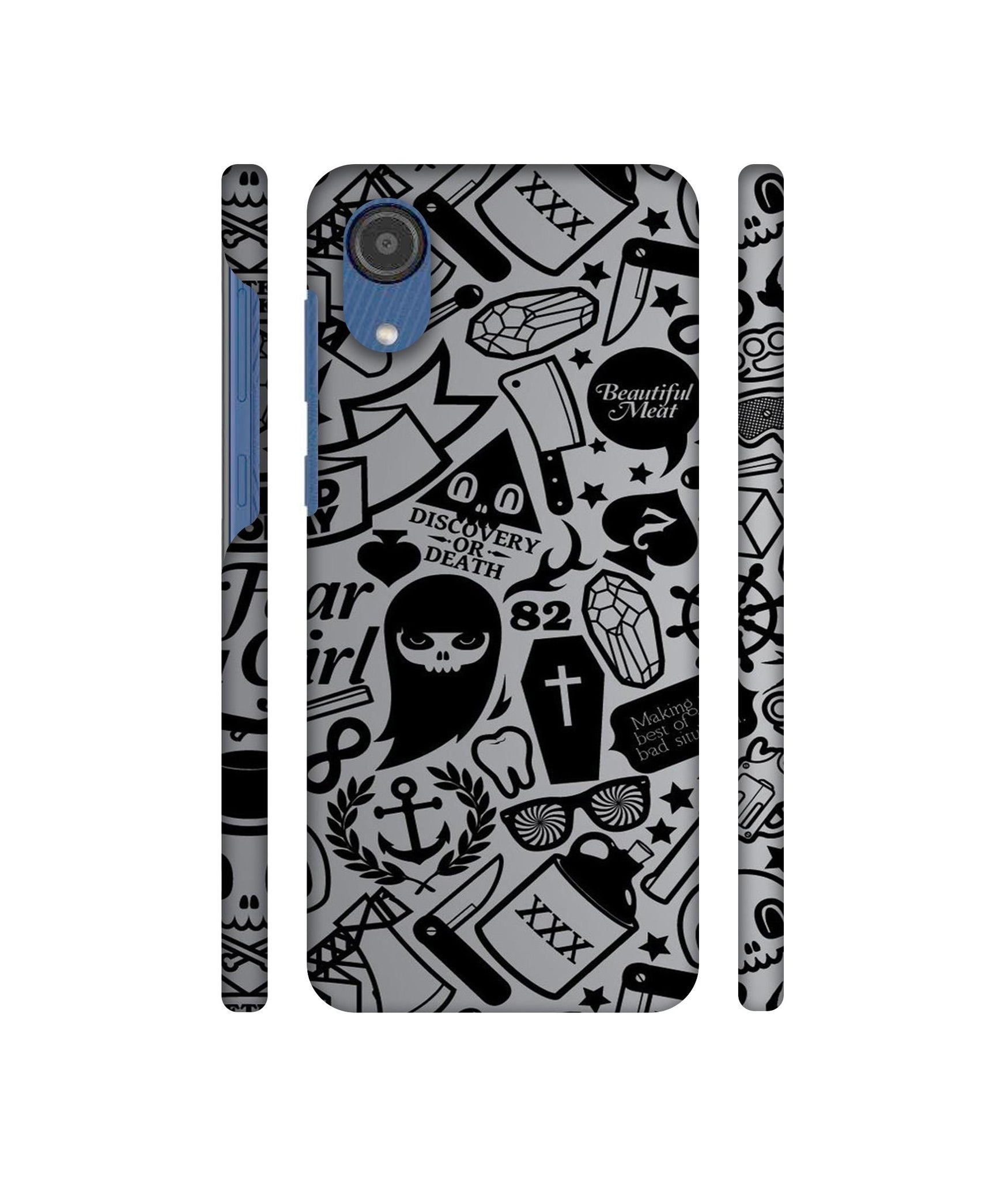 Discover Or Death Designer Hard Back Cover for Samsung Galaxy M03