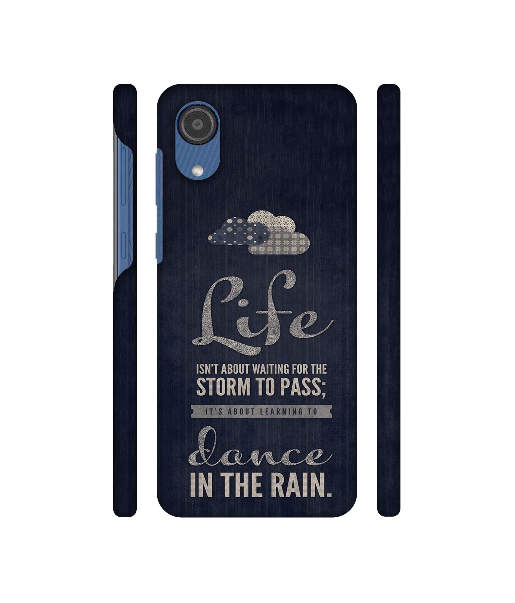 Life in The Rain Designer Hard Back Cover for Samsung Galaxy M03
