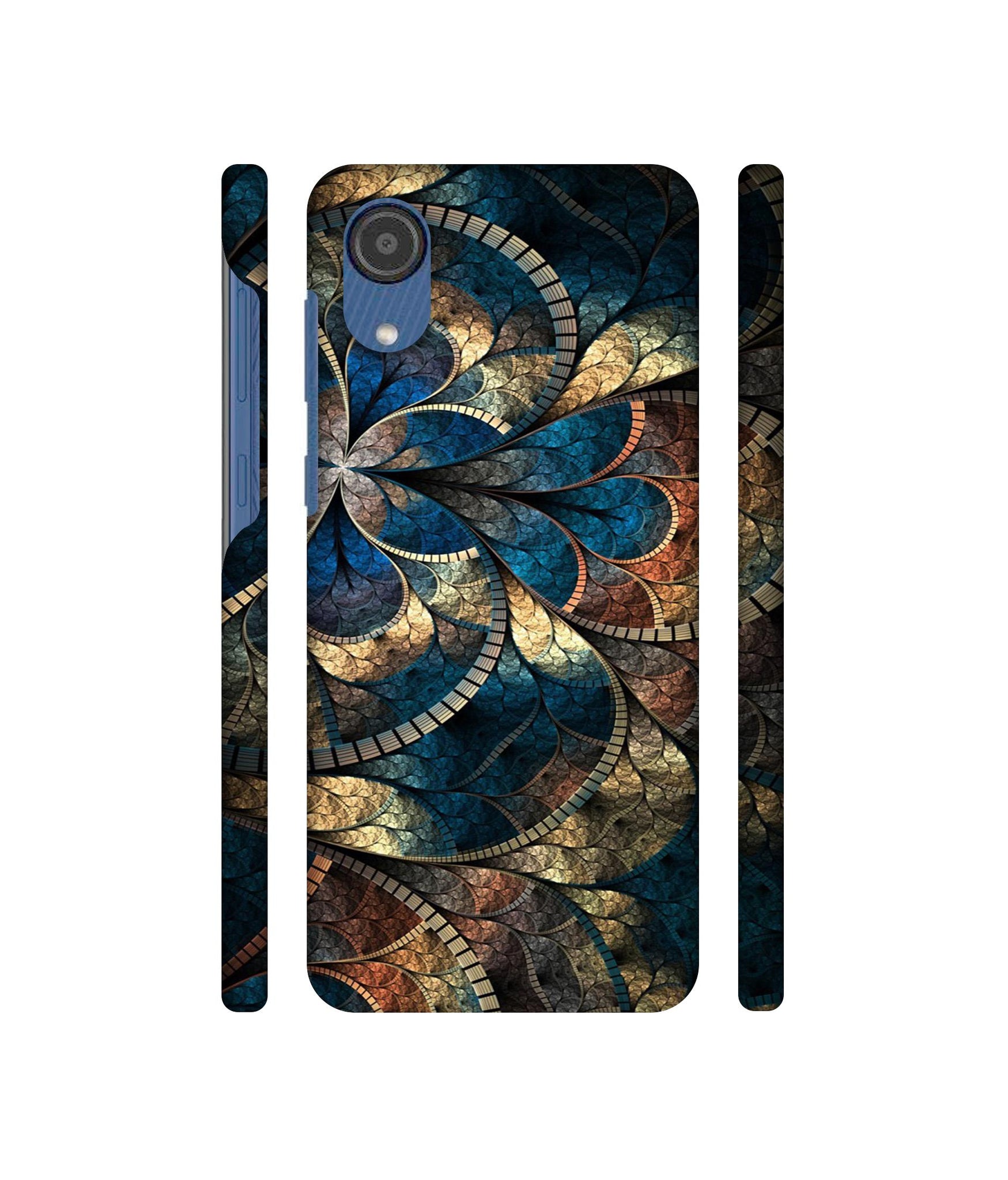 Fractional Pattern Designer Hard Back Cover for Samsung Galaxy M03