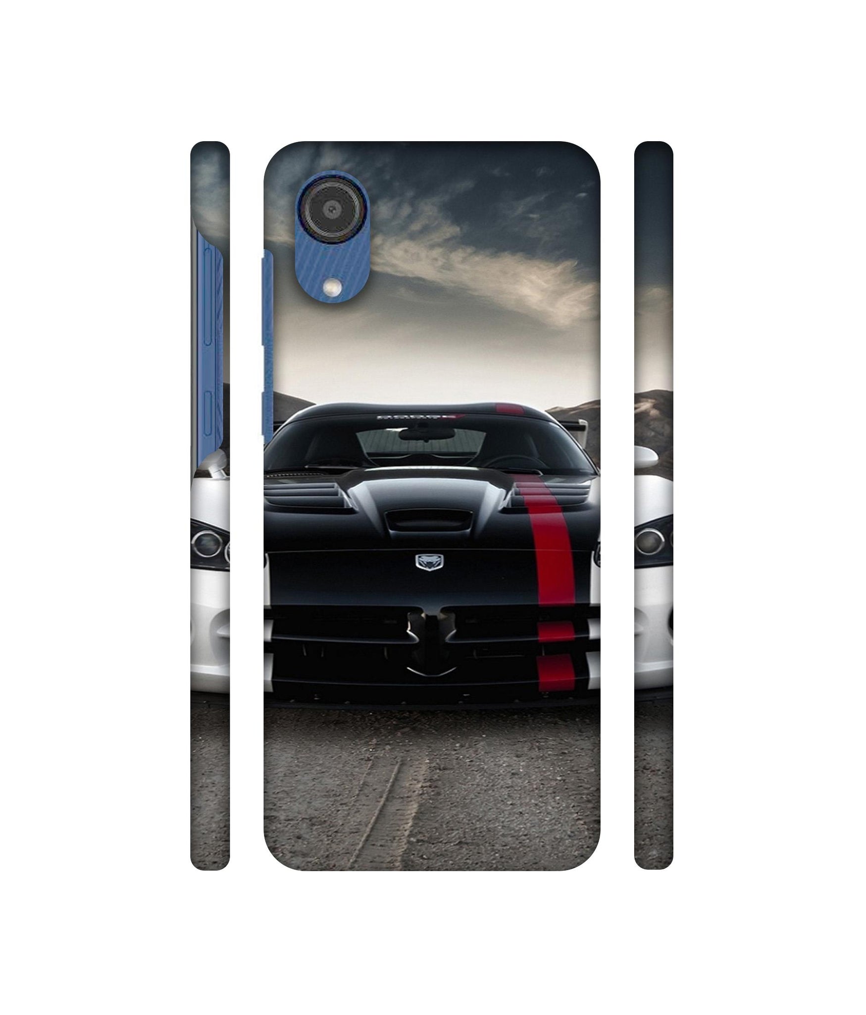 Sports Car Pattern Designer Hard Back Cover for Samsung Galaxy M03