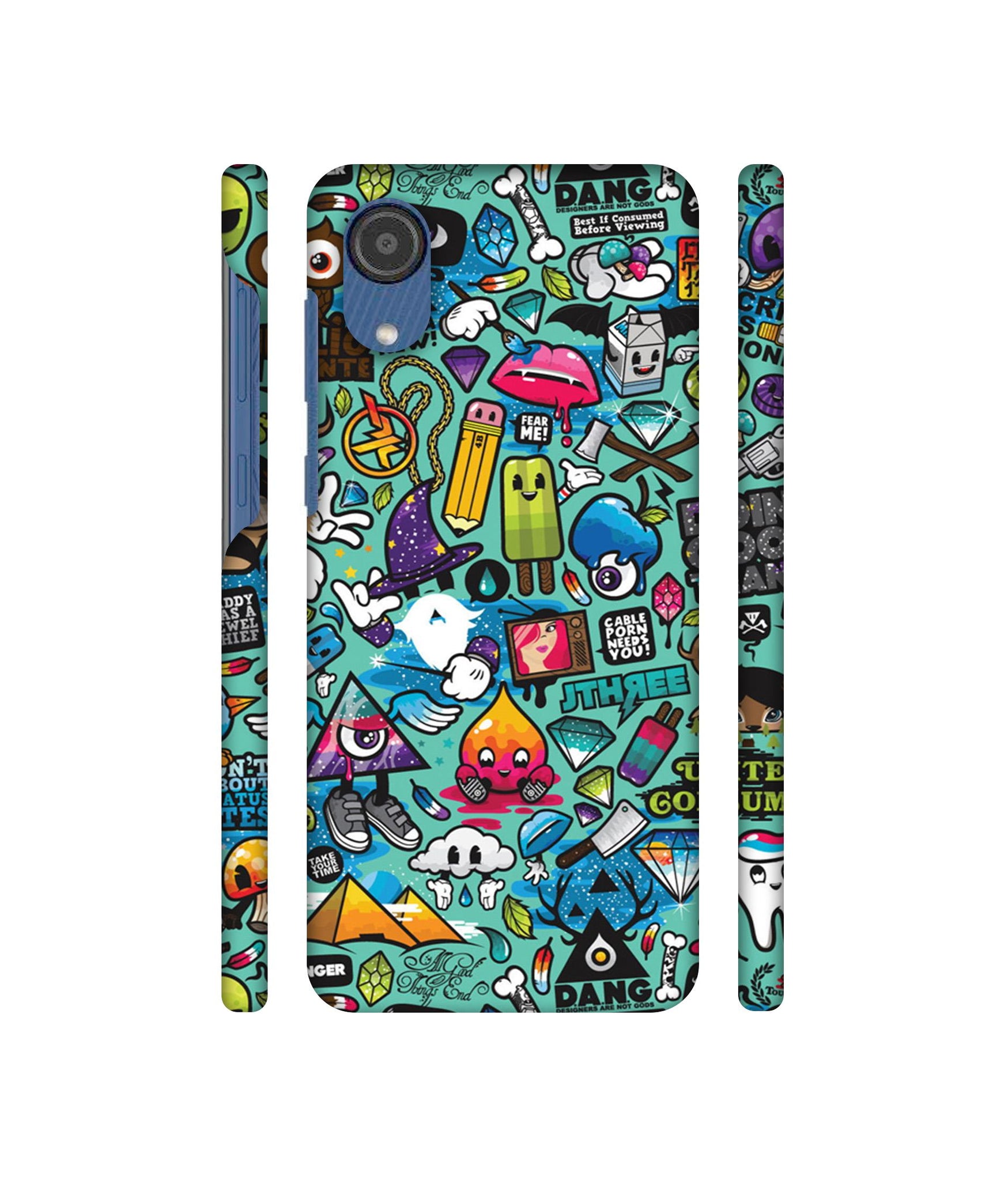 Crazy Designer Hard Back Cover for Samsung Galaxy M03