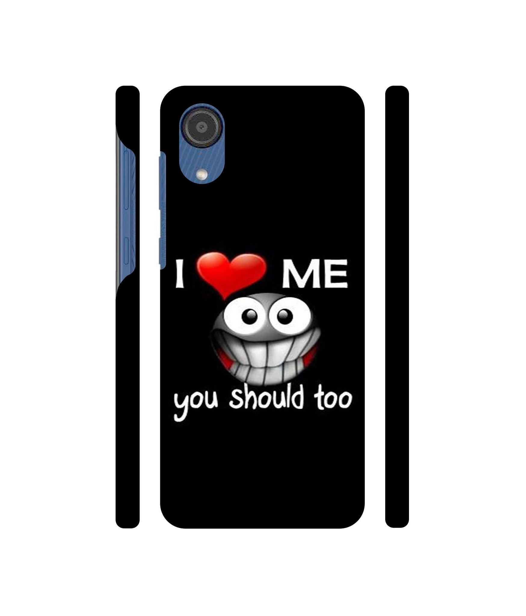 I Love Me Quotes Designer Hard Back Cover for Samsung Galaxy M03