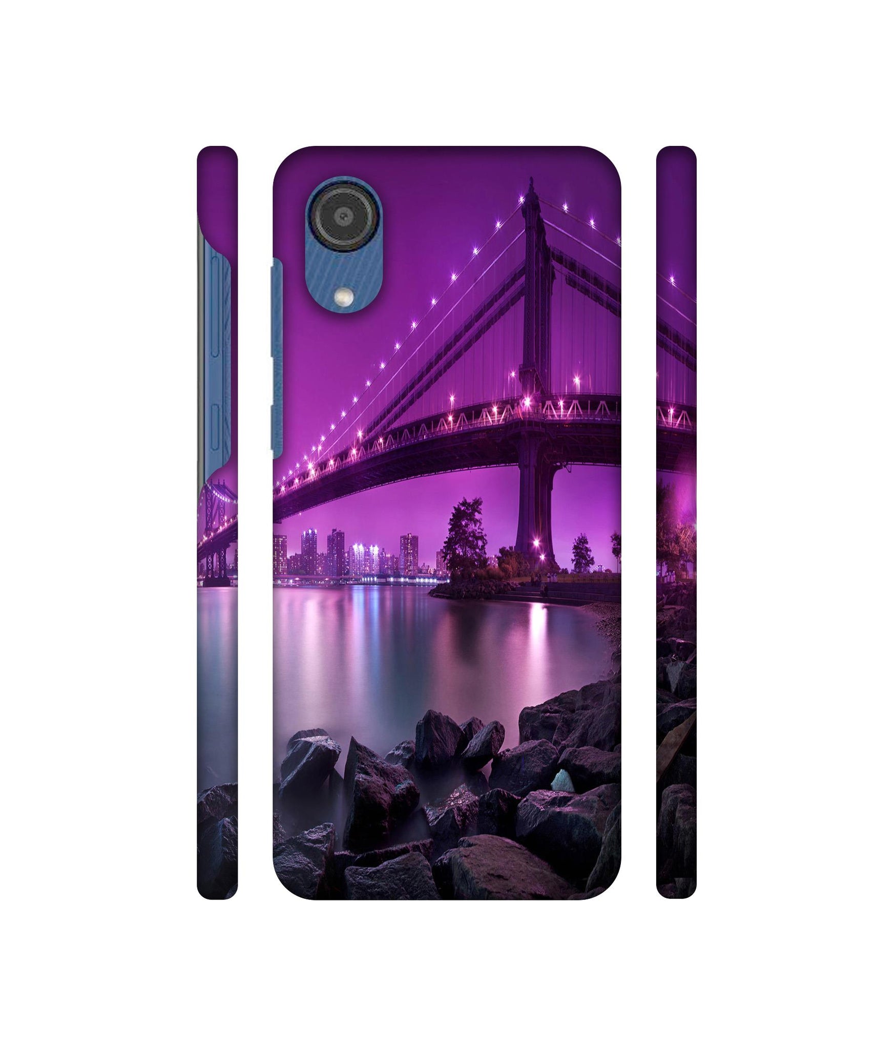 Manhattan Bridge Designer Hard Back Cover for Samsung Galaxy M03
