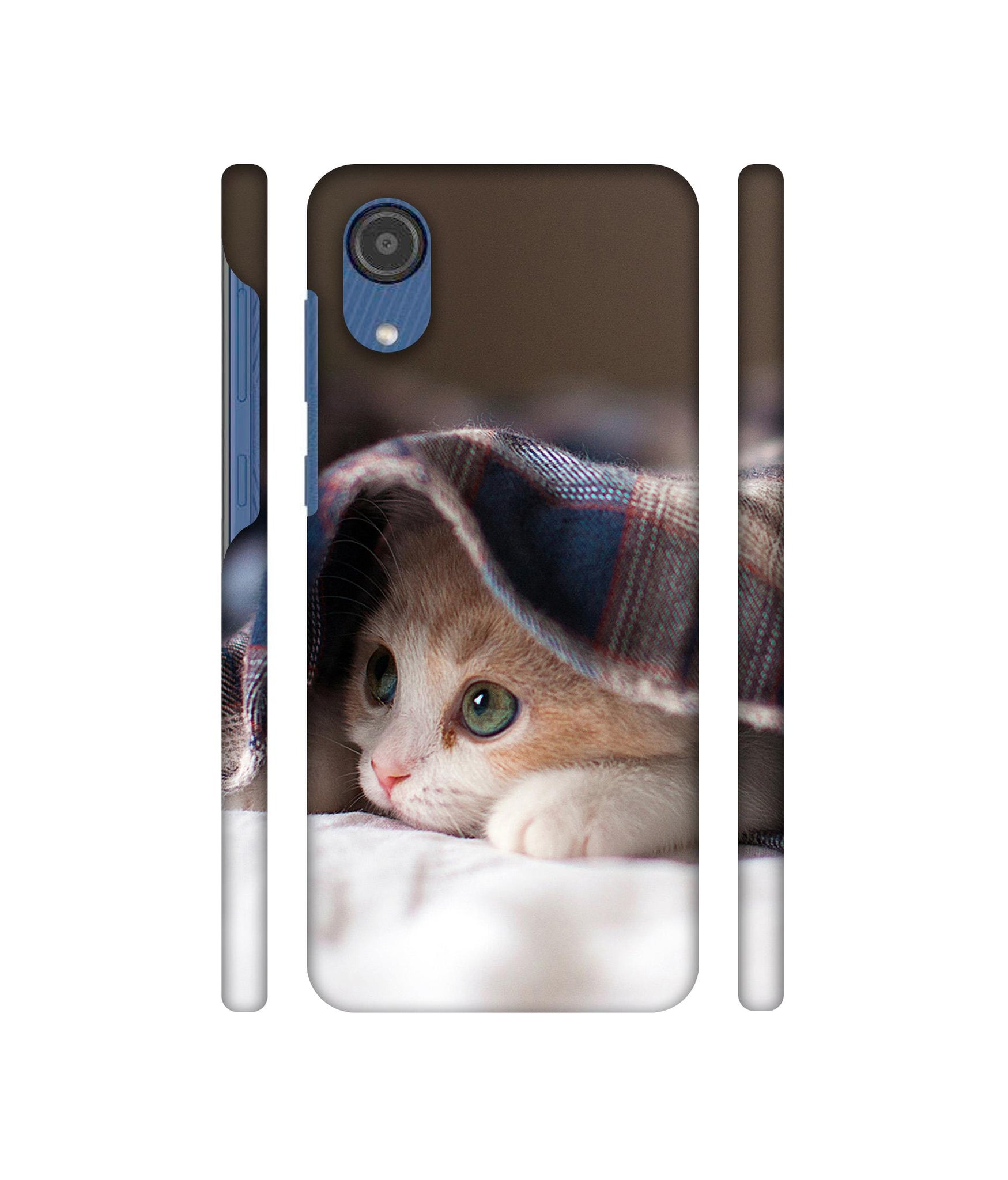 Sleepy Kitten Designer Hard Back Cover for Samsung Galaxy M03