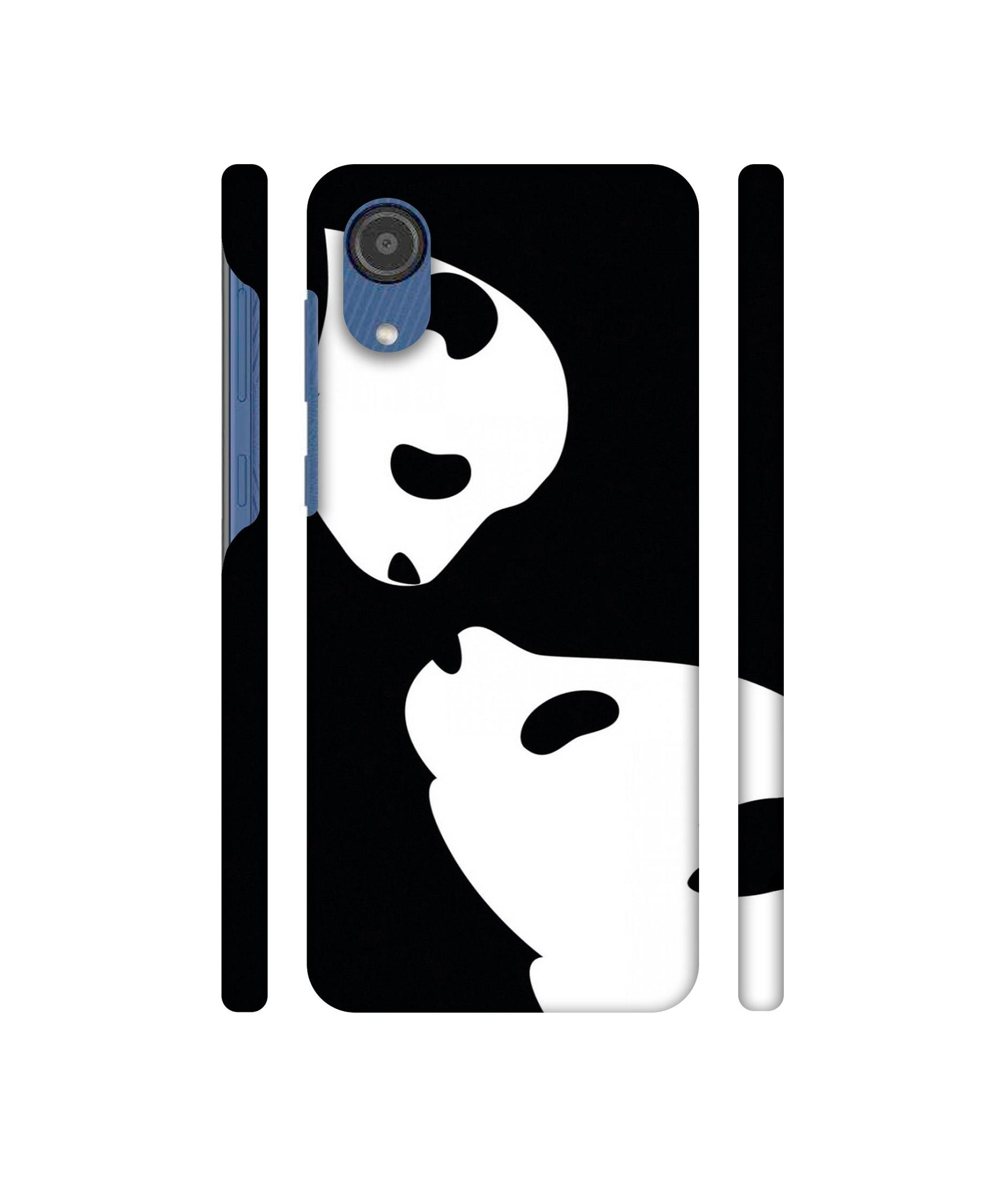 Panda Drawing Designer Hard Back Cover for Samsung Galaxy M03