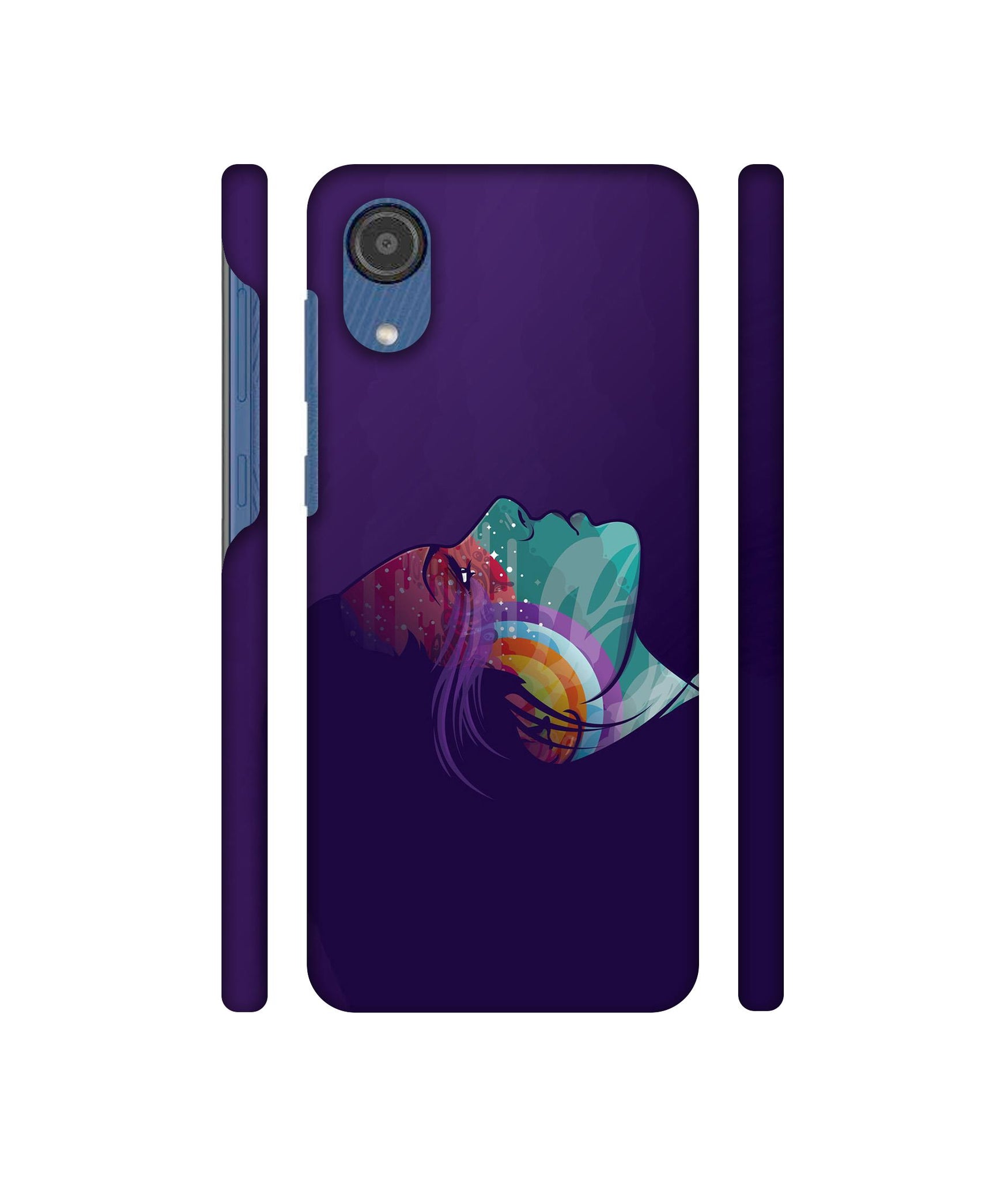Vector Girl Designer Hard Back Cover for Samsung Galaxy M03