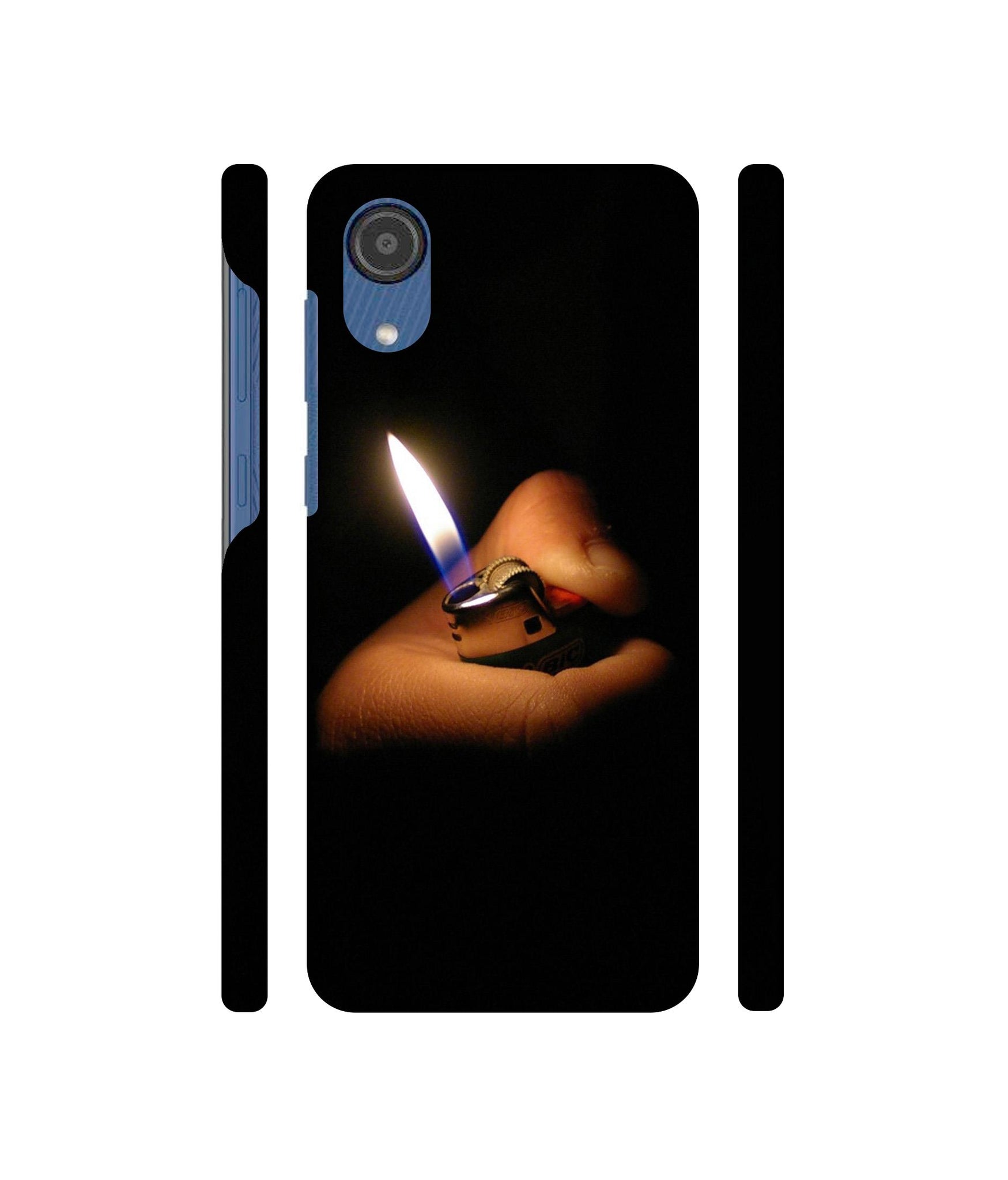 Lighter Flames Designer Hard Back Cover for Samsung Galaxy M03