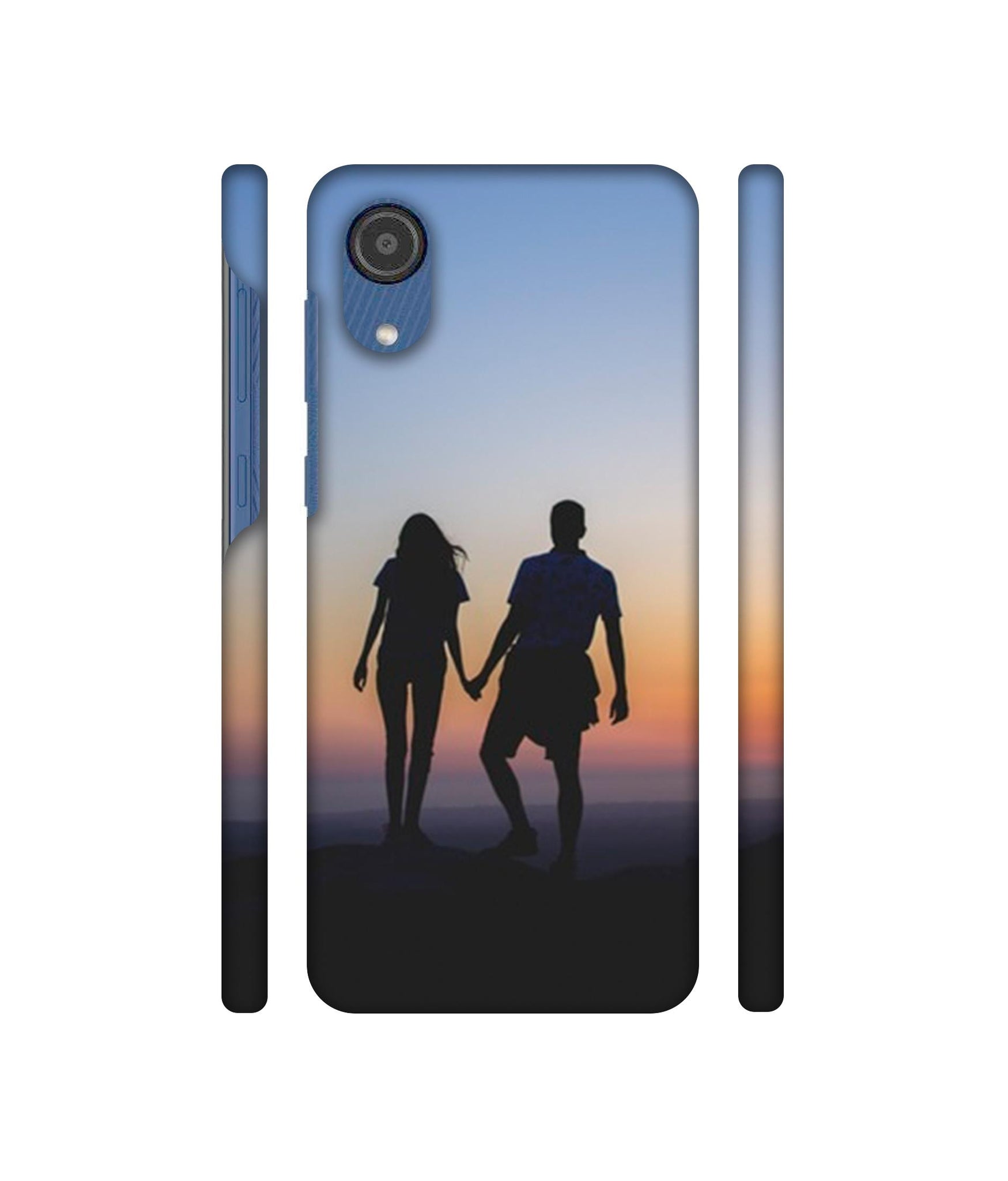 Couple On Beach Designer Hard Back Cover for Samsung Galaxy M03