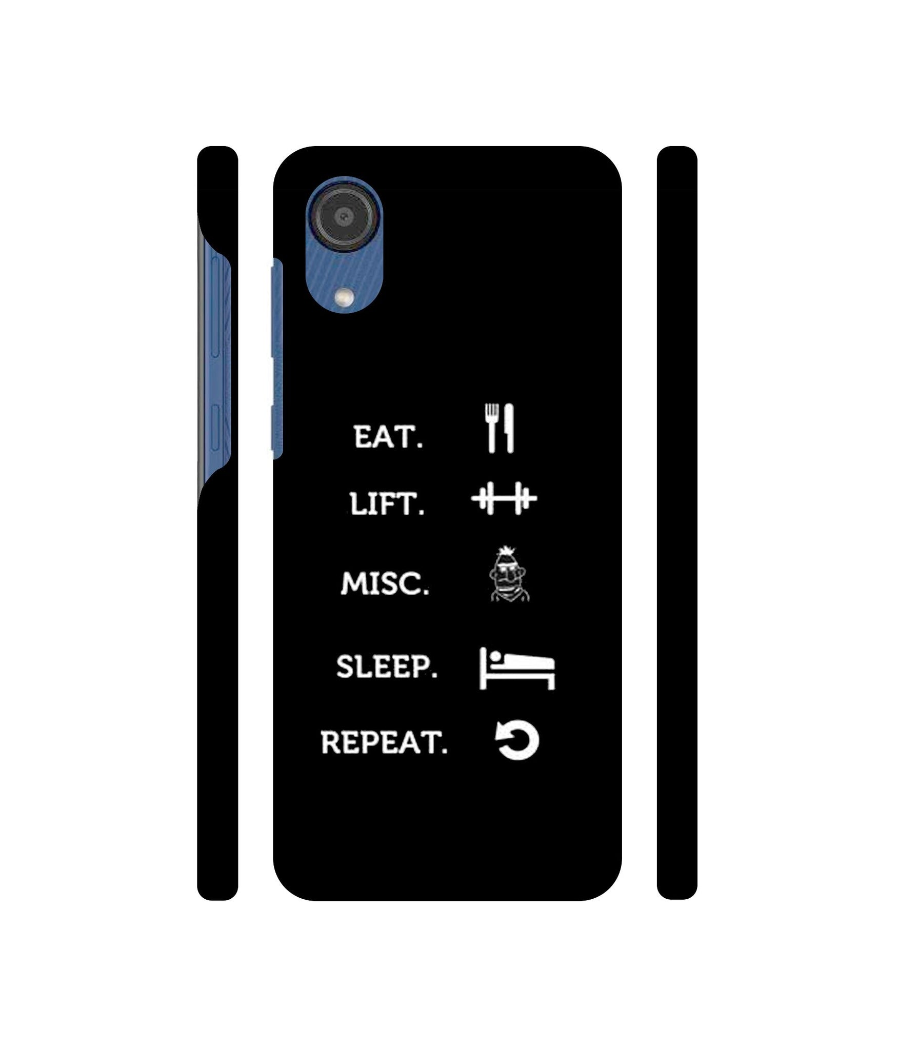 Life Tool Quote Designer Hard Back Cover for Samsung Galaxy M03