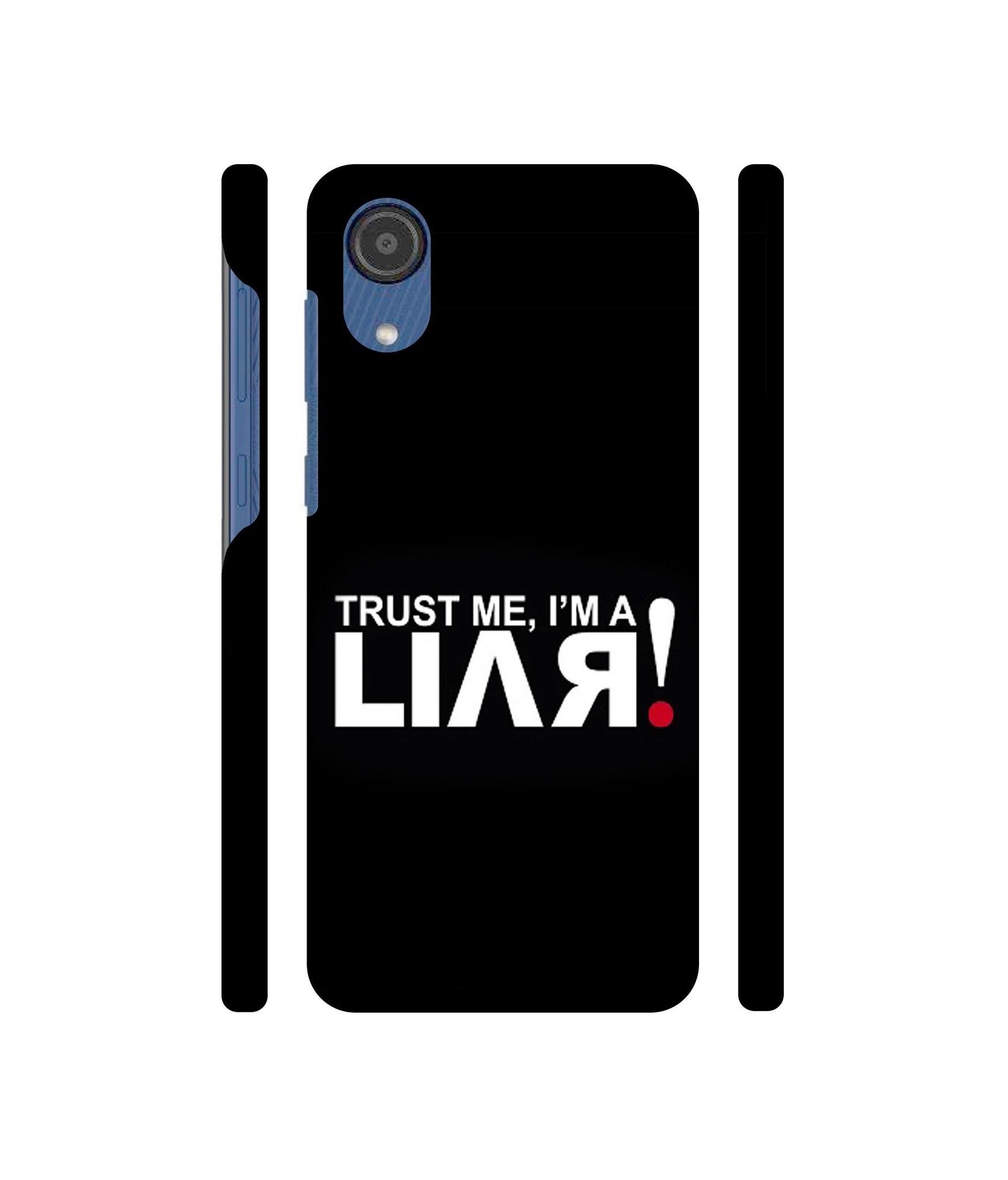 Trust Me Funny Quote Designer Hard Back Cover for Samsung Galaxy M03