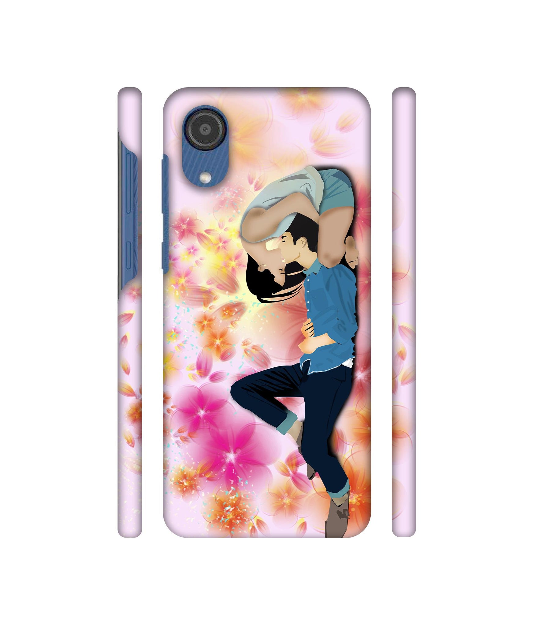 Couple Love Designer Hard Back Cover for Samsung Galaxy M03