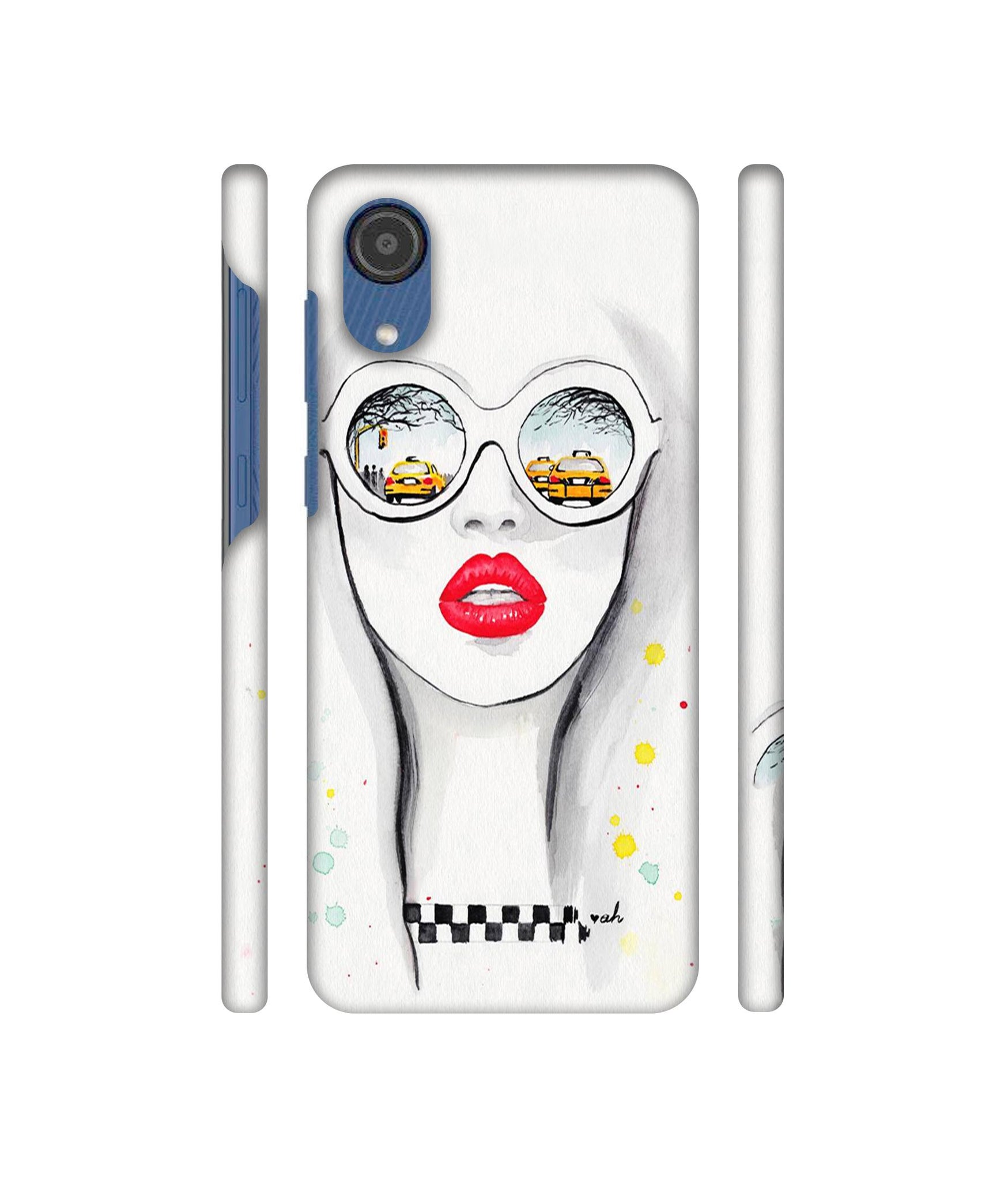 Girl Designer Hard Back Cover for Samsung Galaxy M03