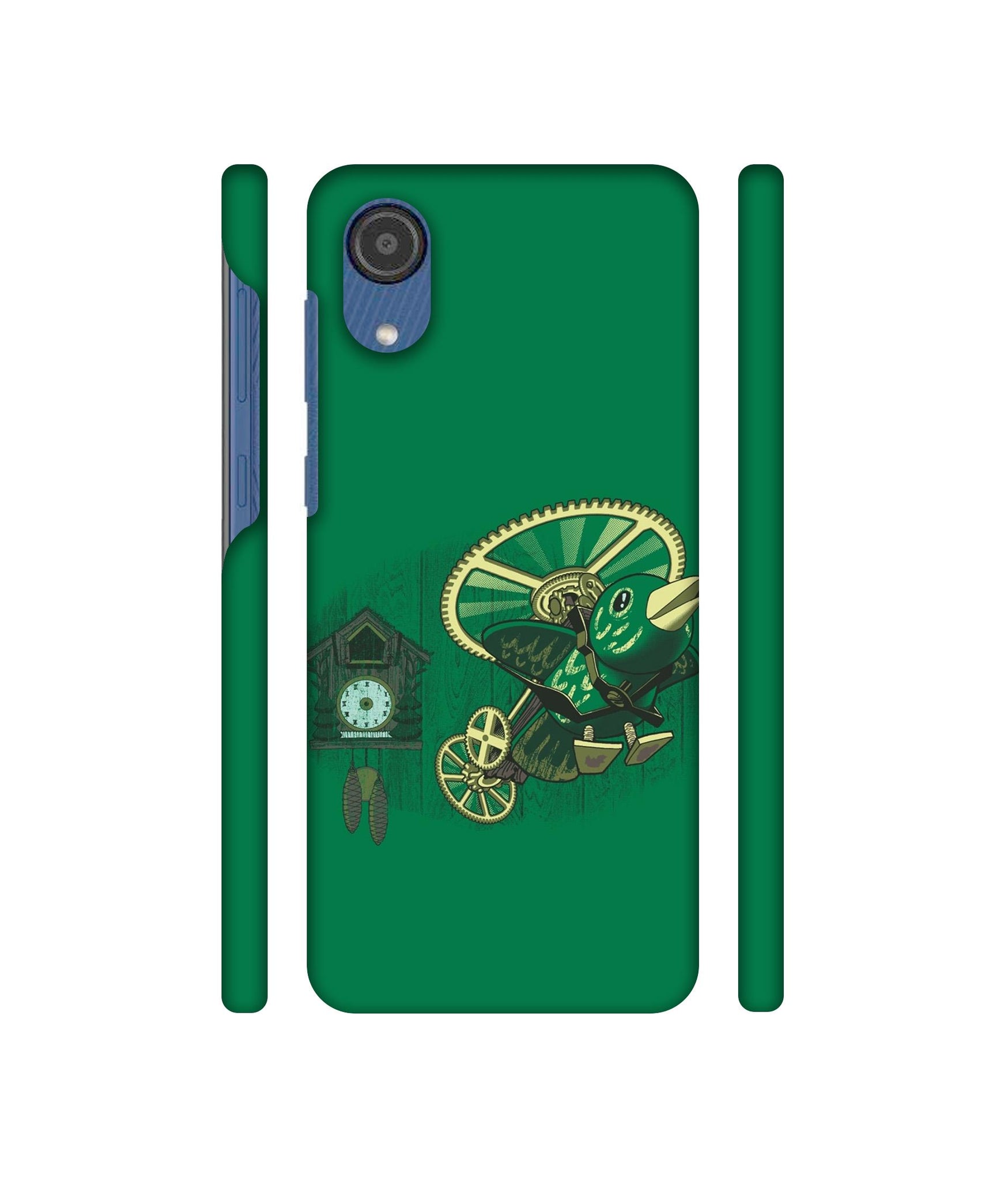 Clock Bird Designer Hard Back Cover for Samsung Galaxy M03