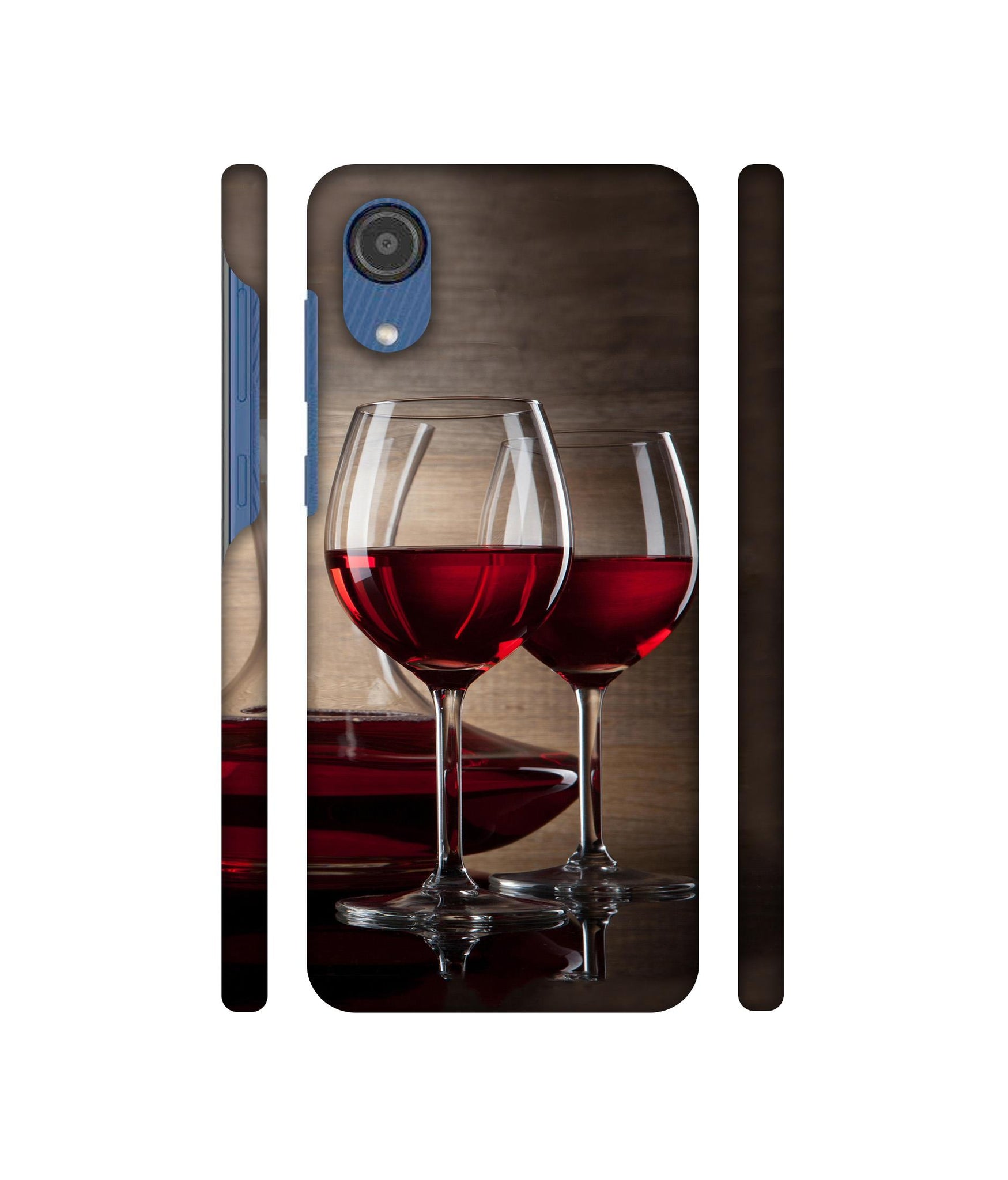 Wine Glass Designer Hard Back Cover for Samsung Galaxy M03