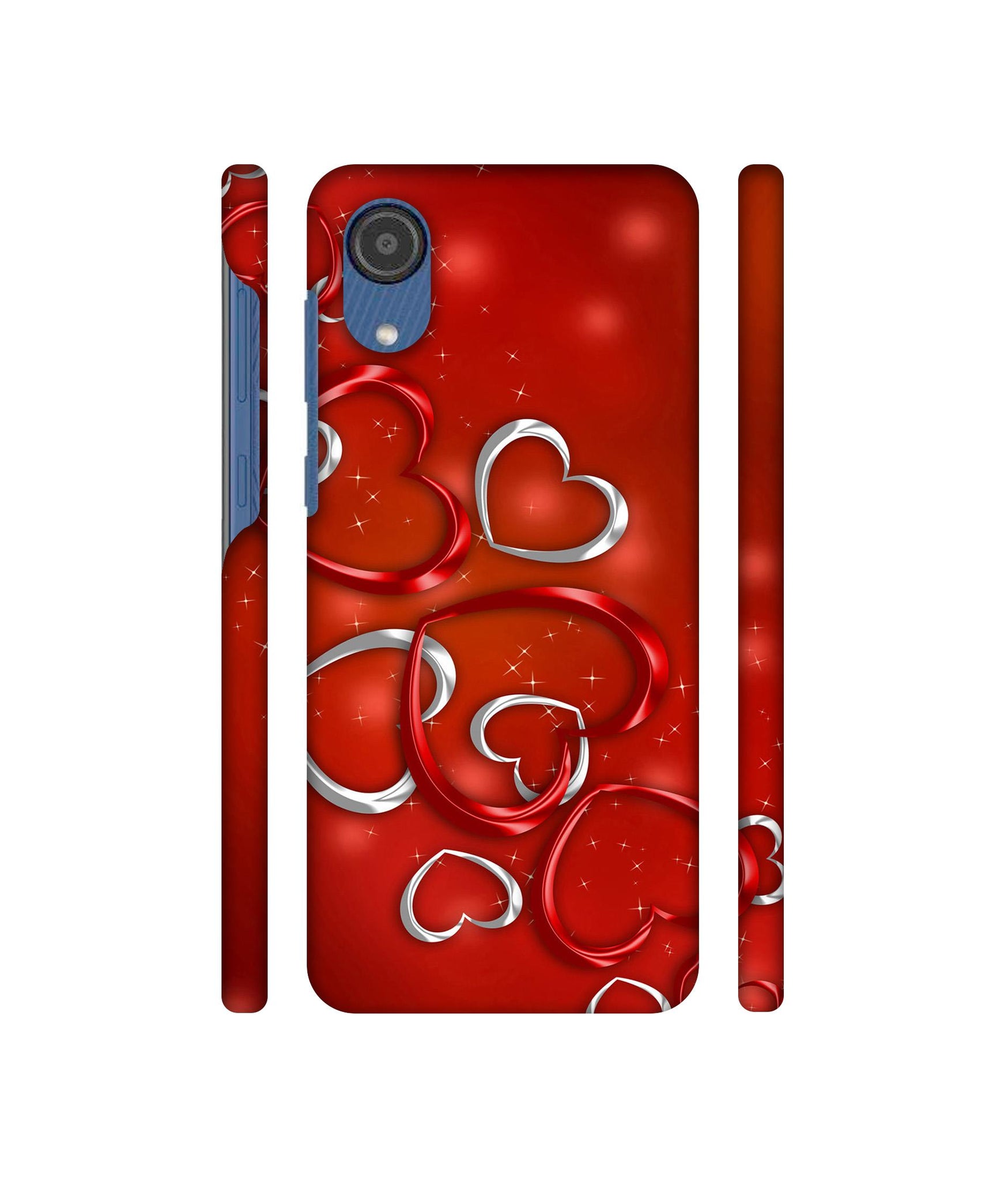 Hearts Designer Hard Back Cover for Samsung Galaxy M03
