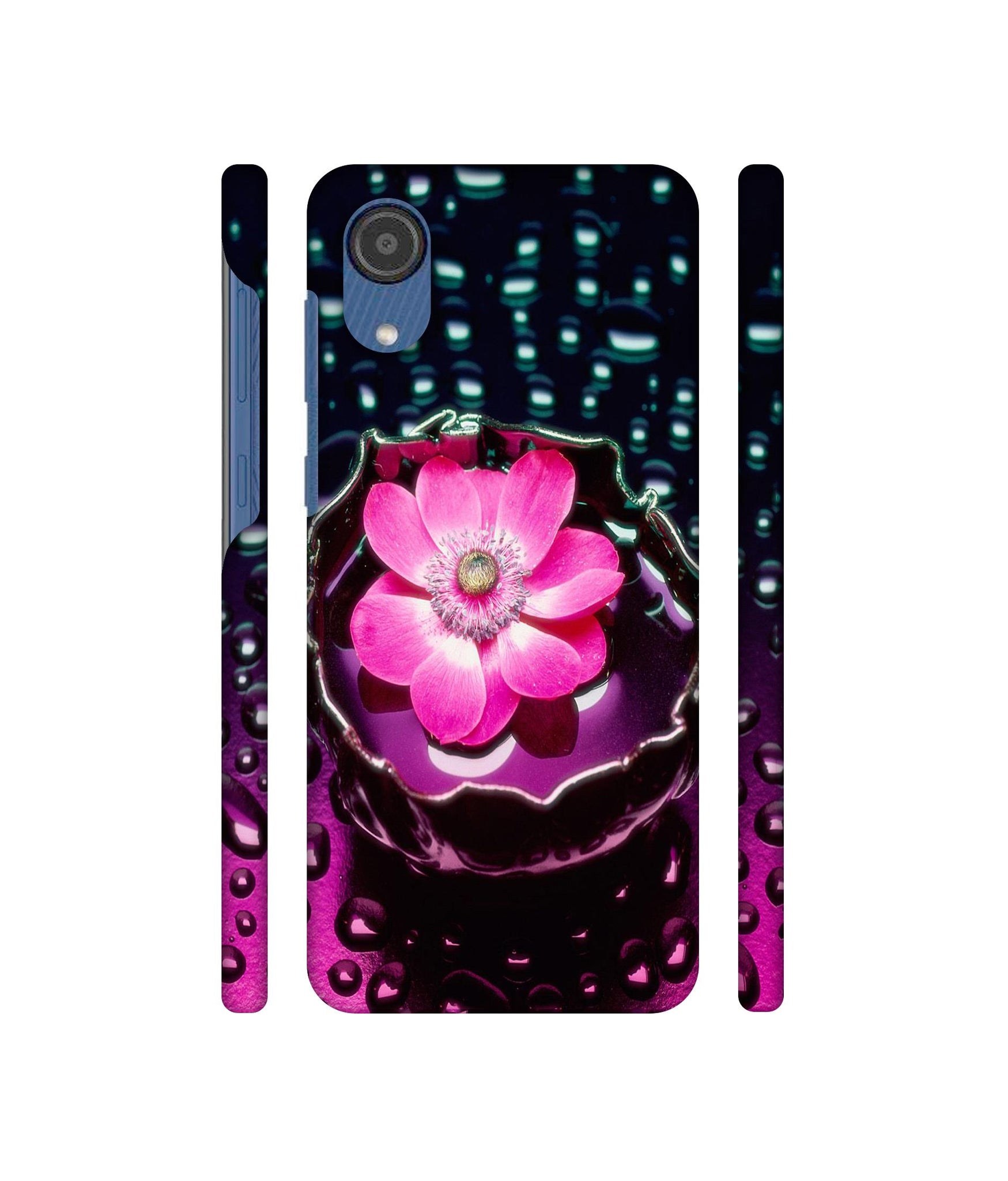 Flower in Water Designer Hard Back Cover for Samsung Galaxy M03