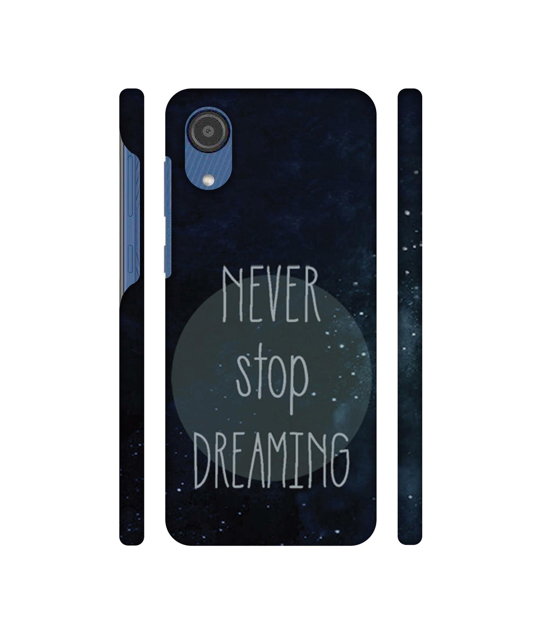 Never Stop Dreaming Designer Hard Back Cover for Samsung Galaxy M03