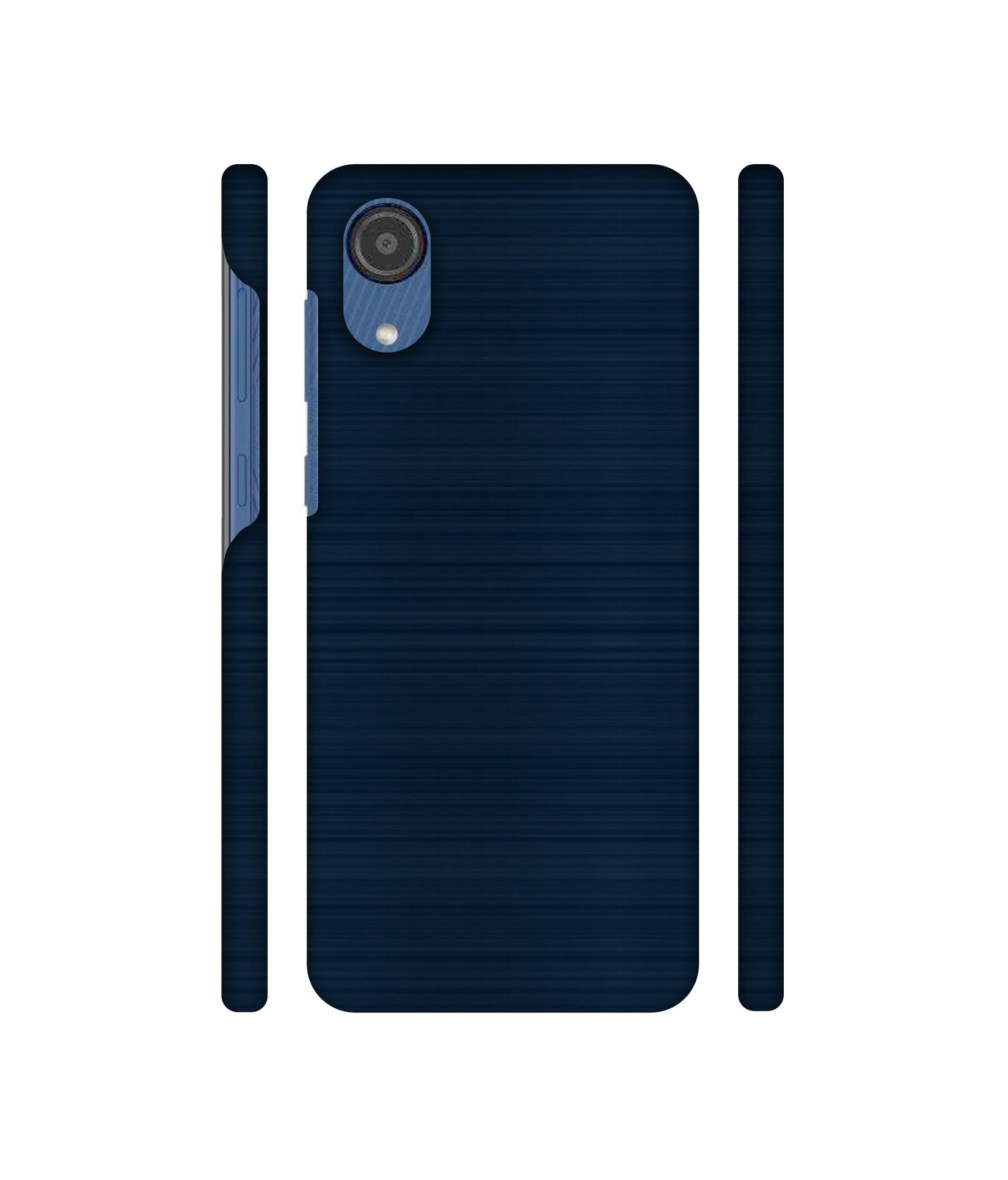 Blue Line Designer Hard Back Cover for Samsung Galaxy M03