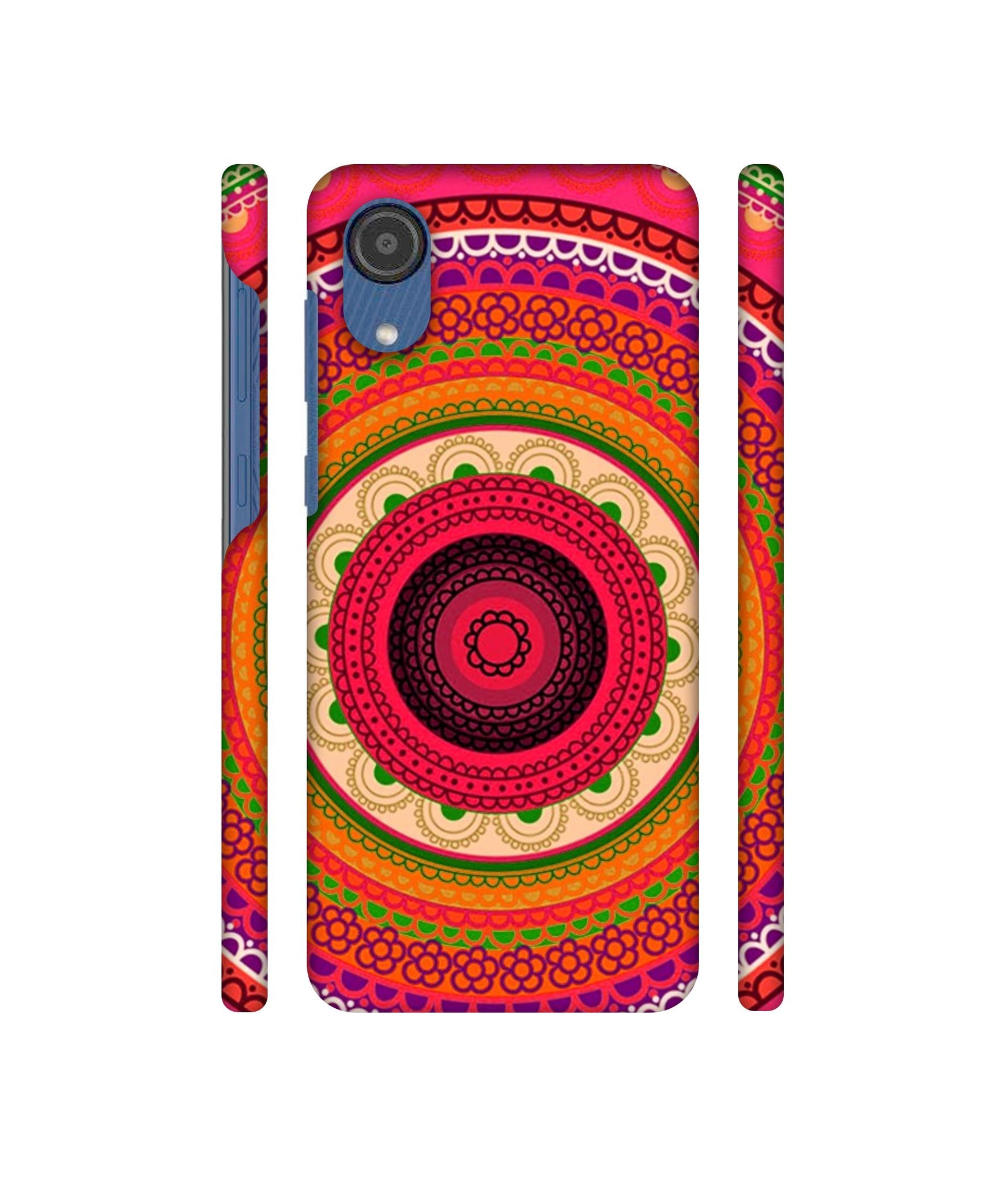 Round Rangoli Designer Hard Back Cover for Samsung Galaxy M03