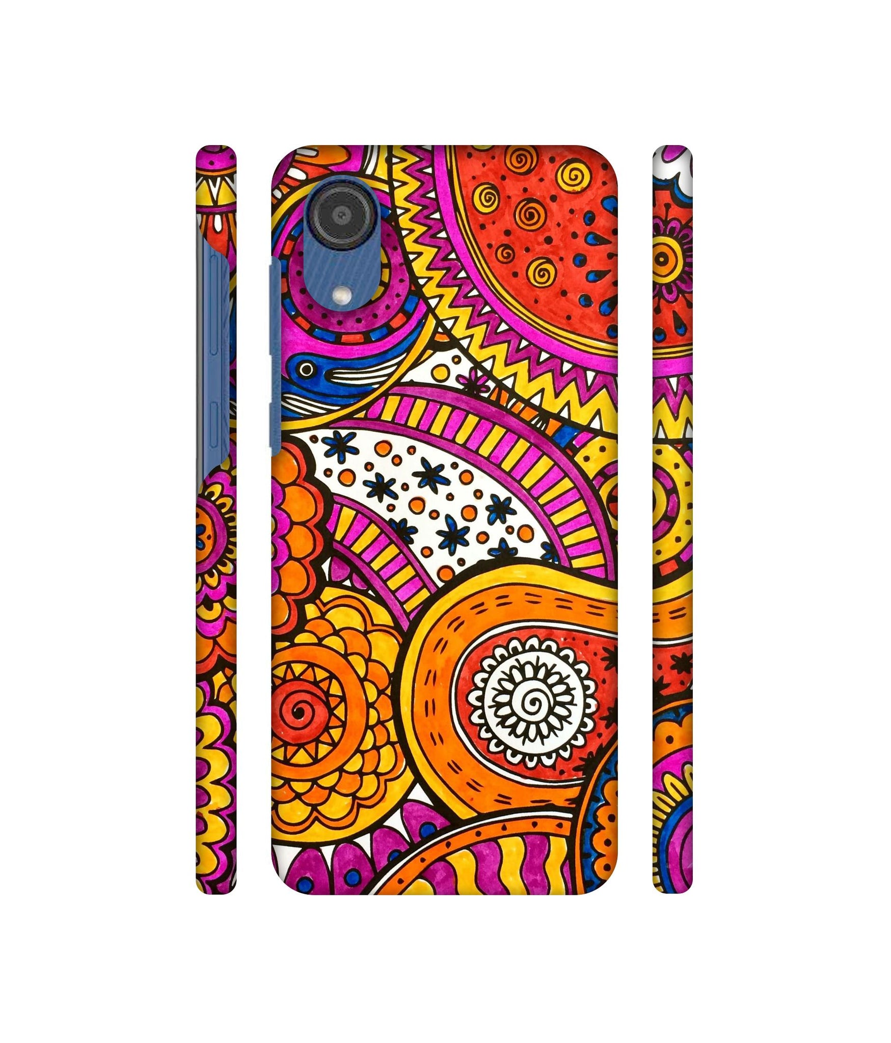 Rangoli Paisley Art Designer Hard Back Cover for Samsung Galaxy M03