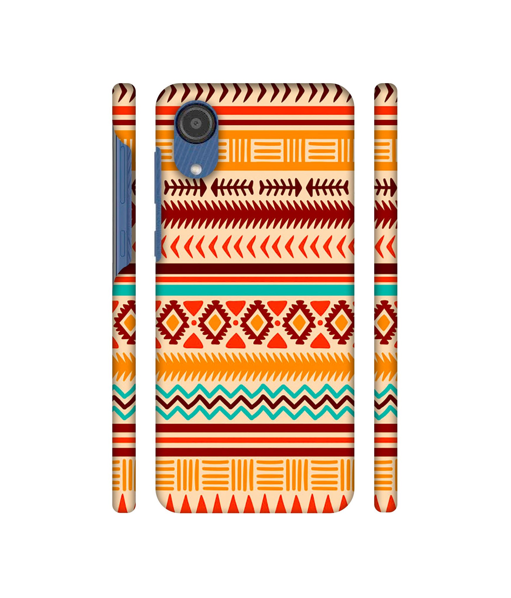 Marathi Rangoli Art Designer Hard Back Cover for Samsung Galaxy M03