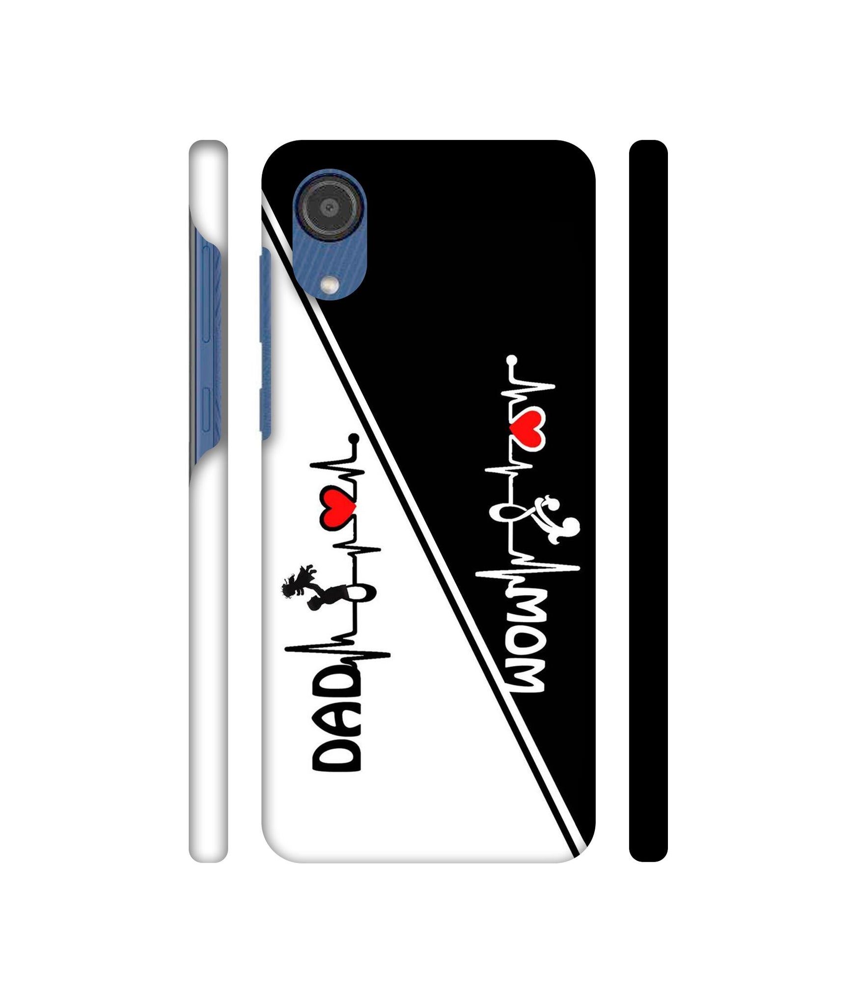 Mom and Dad Lover Designer Hard Back Cover for Samsung Galaxy M03