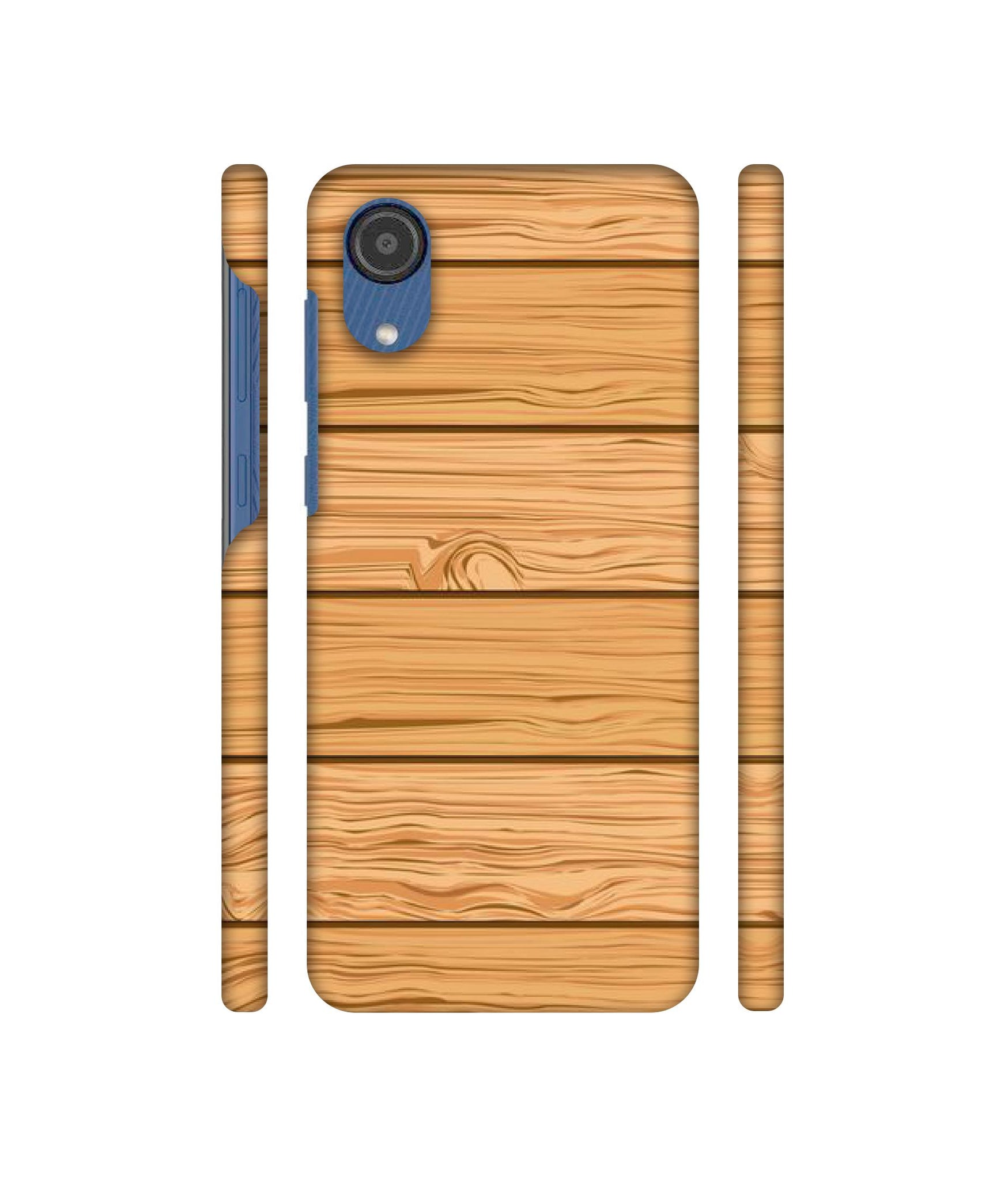 Wooden Texture Pattern Designer Hard Back Cover for Samsung Galaxy M03