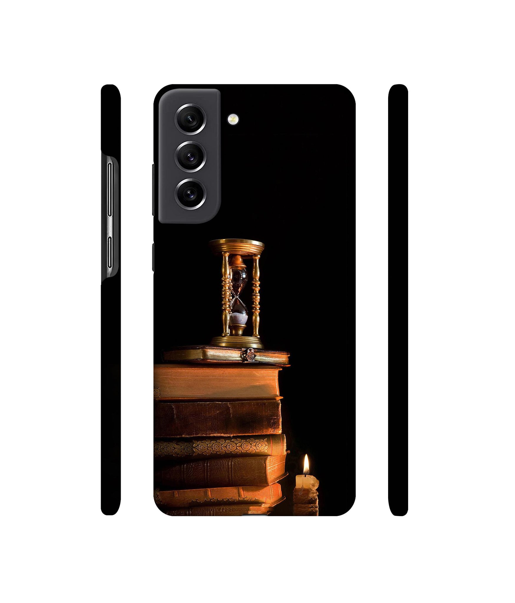 Magic Candles Books Designer Hard Back Cover for Samsung Galaxy S21 FE 5G
