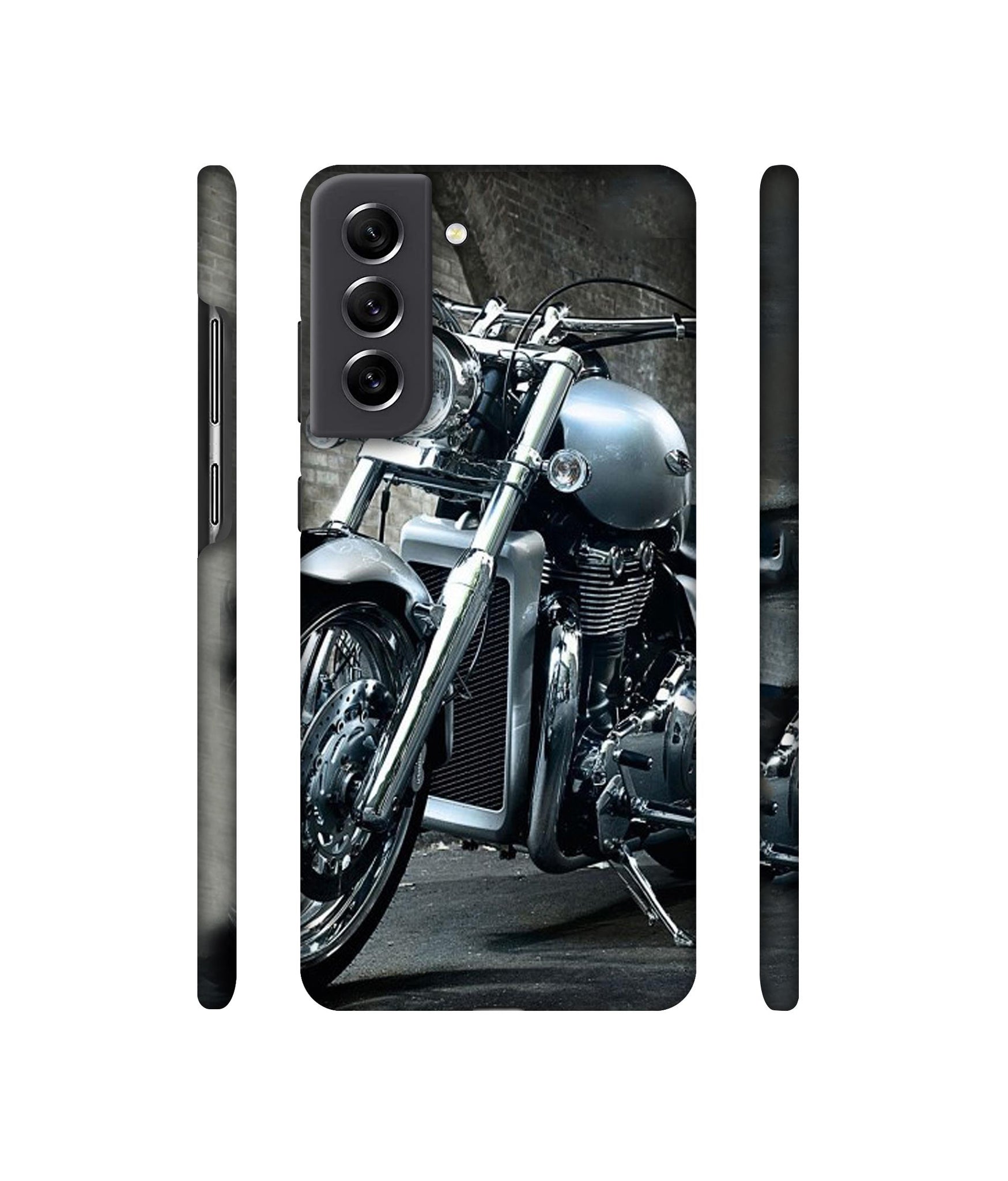 Motorcycle Designer Hard Back Cover for Samsung Galaxy S21 FE 5G