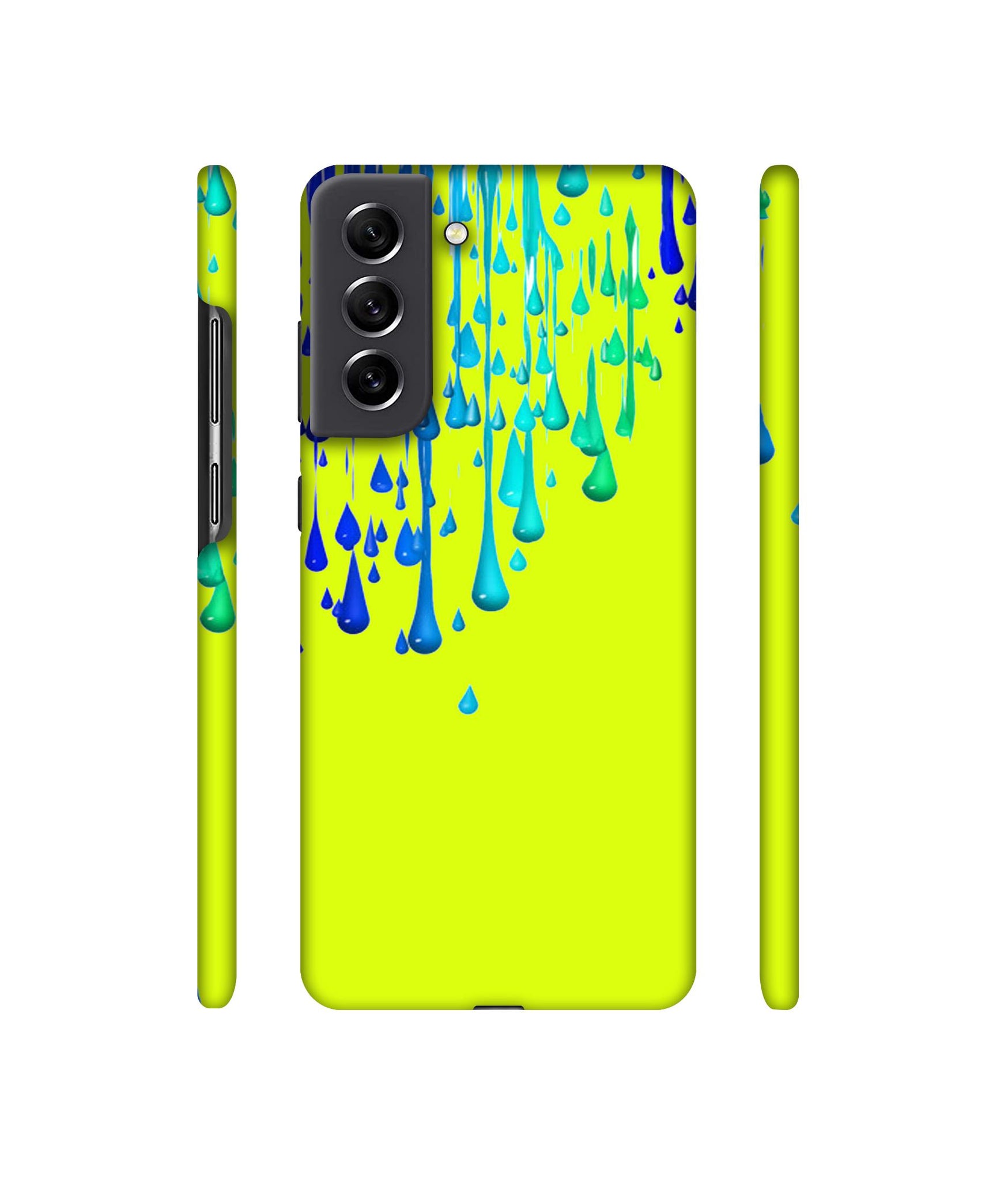 Neon Paint Designer Hard Back Cover for Samsung Galaxy S21 FE 5G