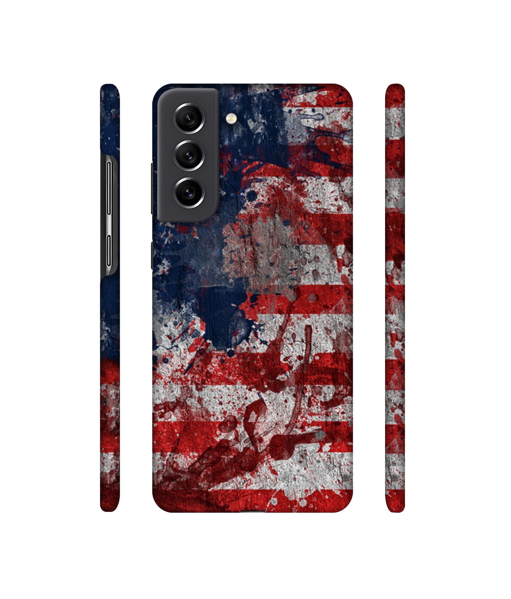 Painting American Designer Hard Back Cover for Samsung Galaxy S21 FE 5G