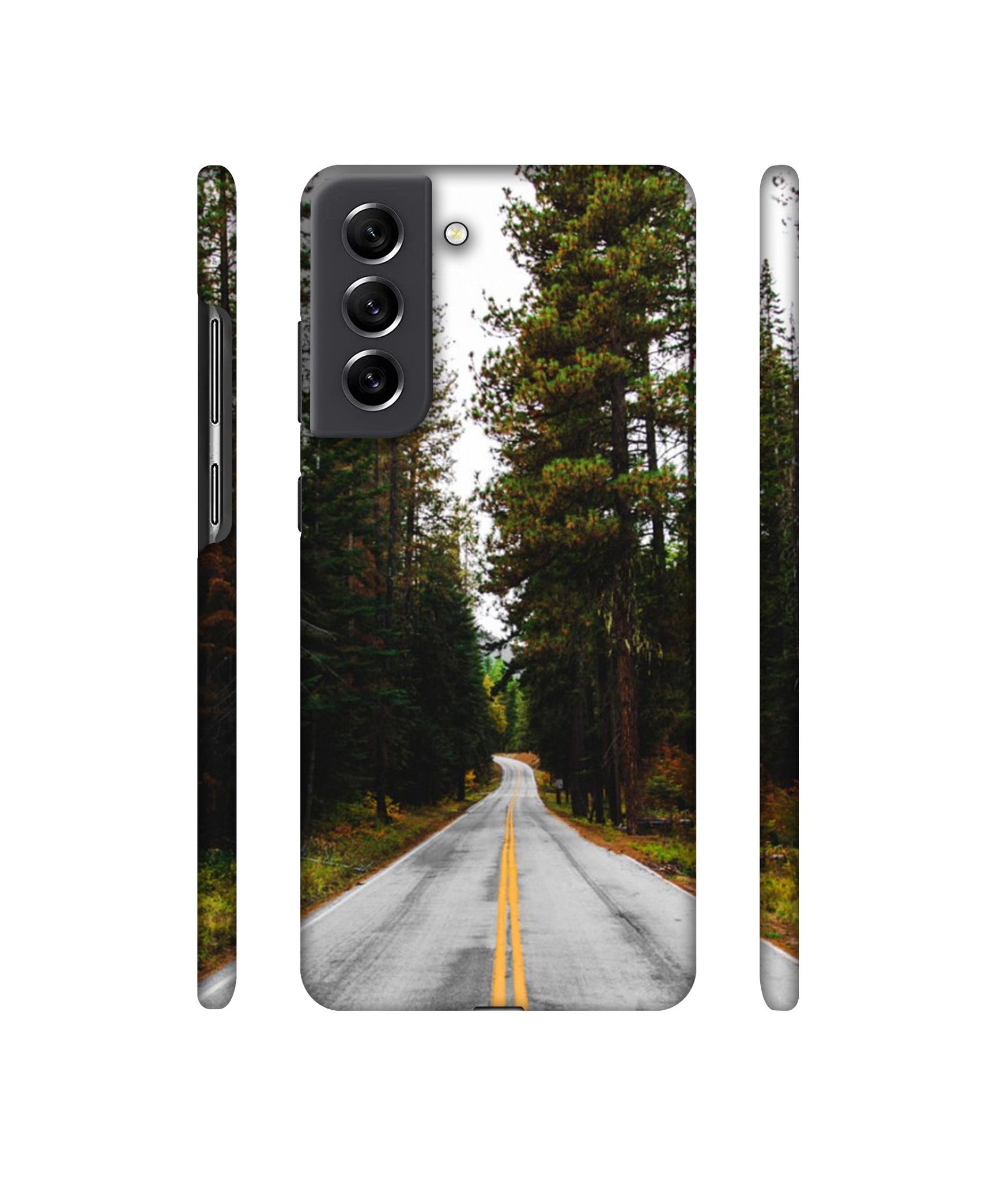 Road Photo Designer Hard Back Cover for Samsung Galaxy S21 FE 5G