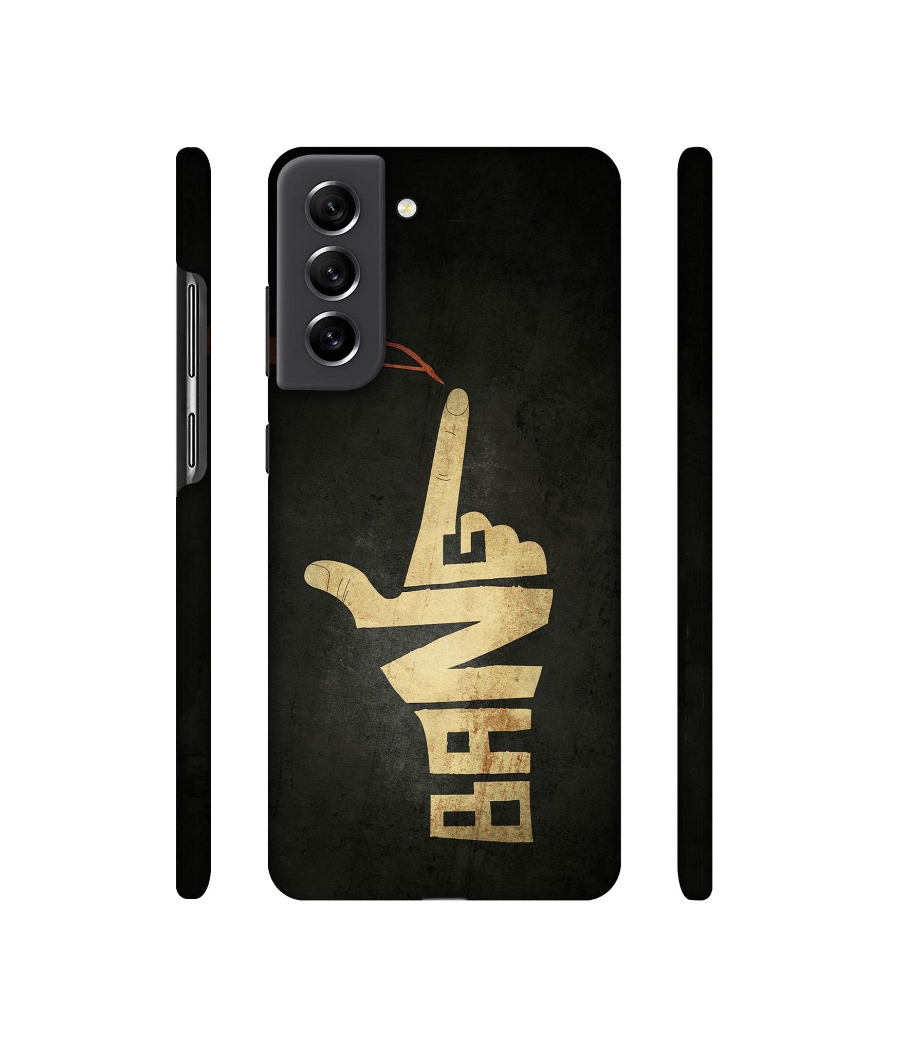 Pointing Designer Hard Back Cover for Samsung Galaxy S21 FE 5G
