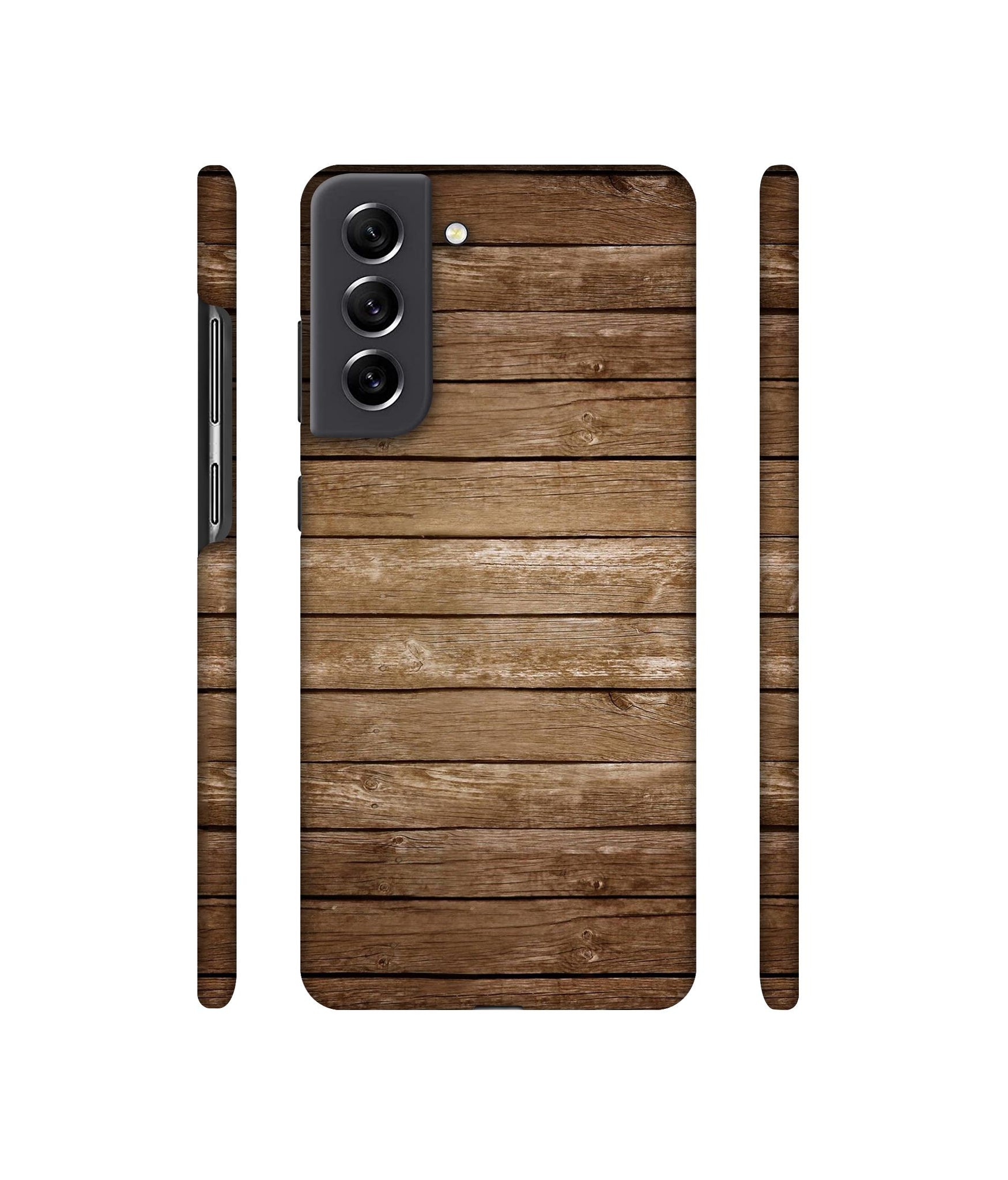 Wood Designer Hard Back Cover for Samsung Galaxy S21 FE 5G