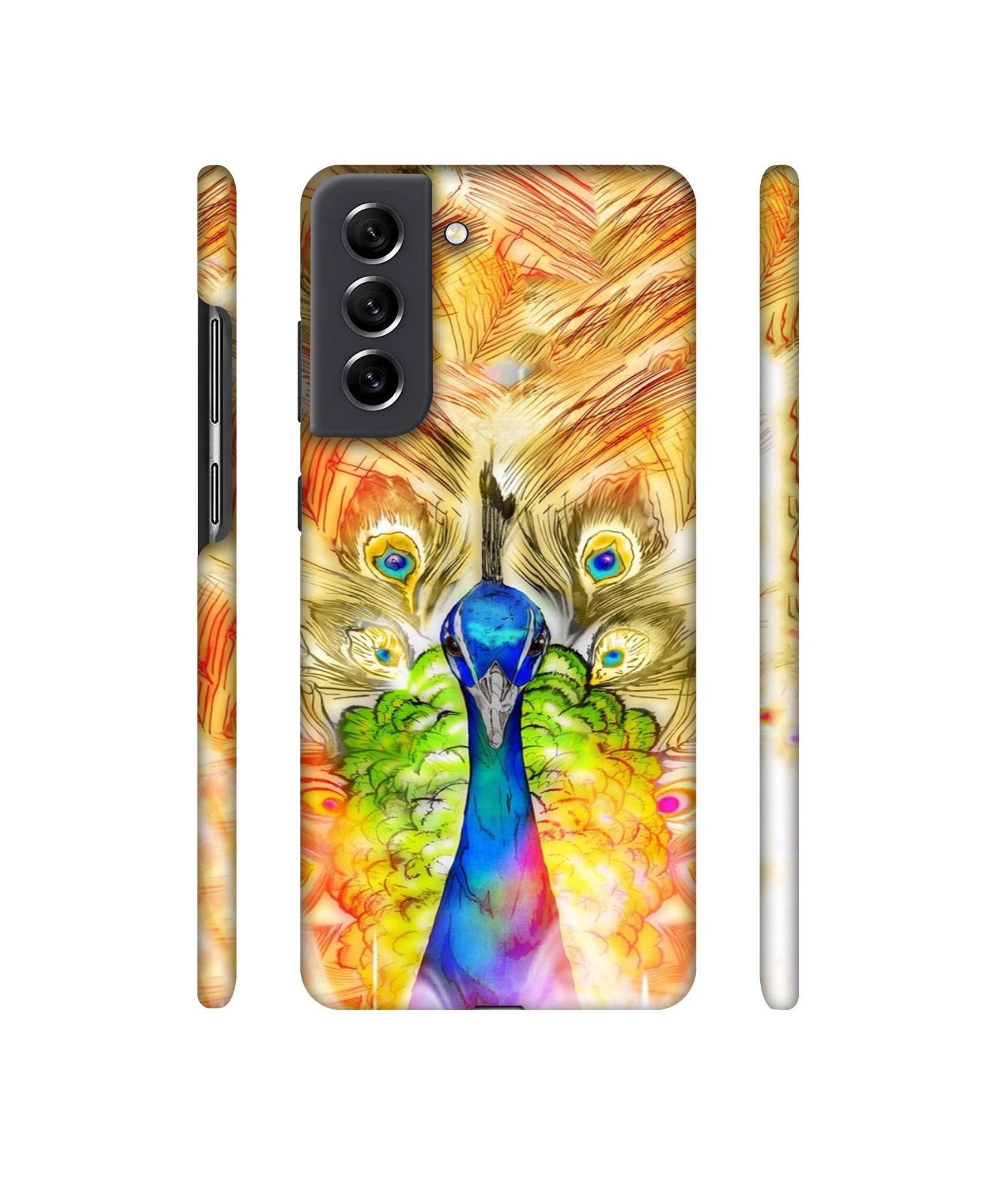 Colorful Joy Pattern Designer Hard Back Cover for Samsung Galaxy S21 FE 5G