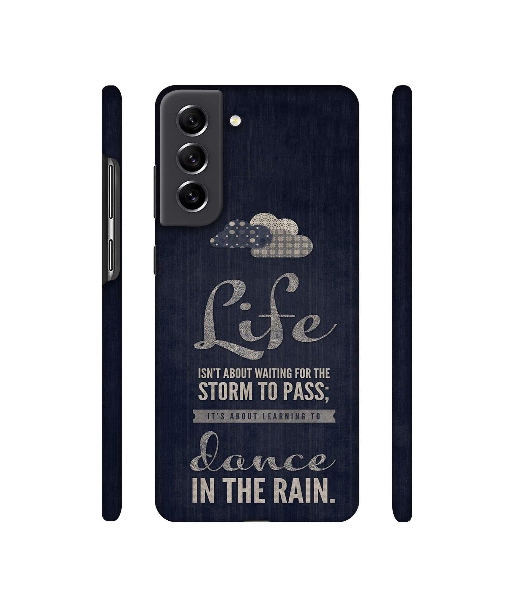 Life in The Rain Designer Hard Back Cover for Samsung Galaxy S21 FE 5G