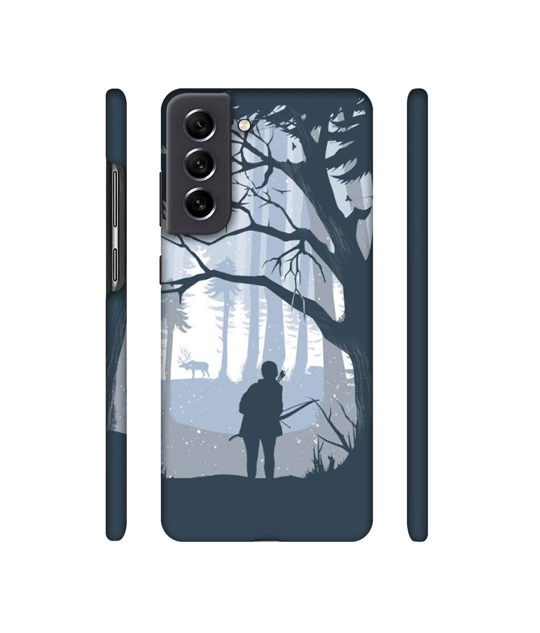 Hunter Designer Hard Back Cover for Samsung Galaxy S21 FE 5G