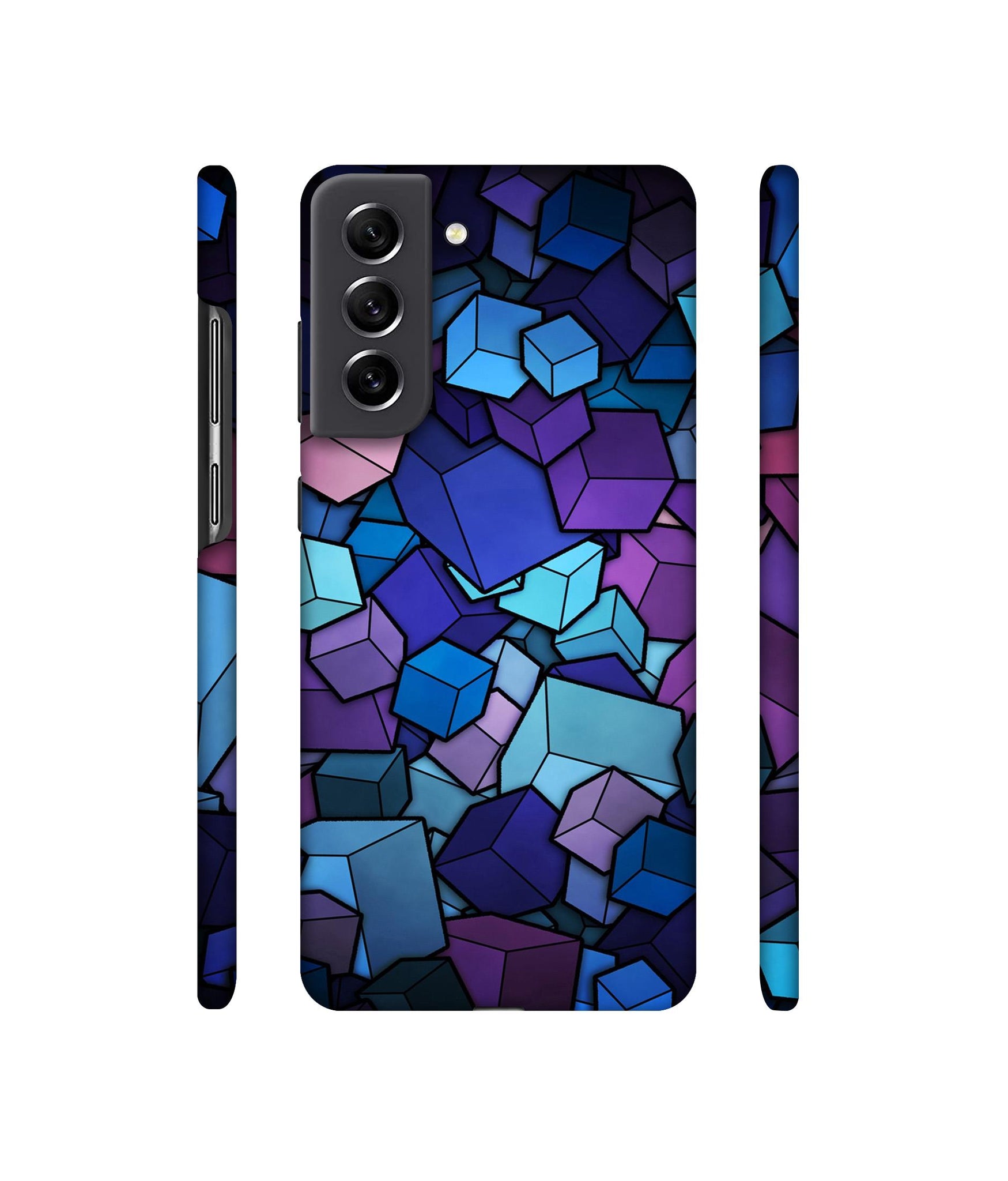 Color Box Designer Hard Back Cover for Samsung Galaxy S21 FE 5G