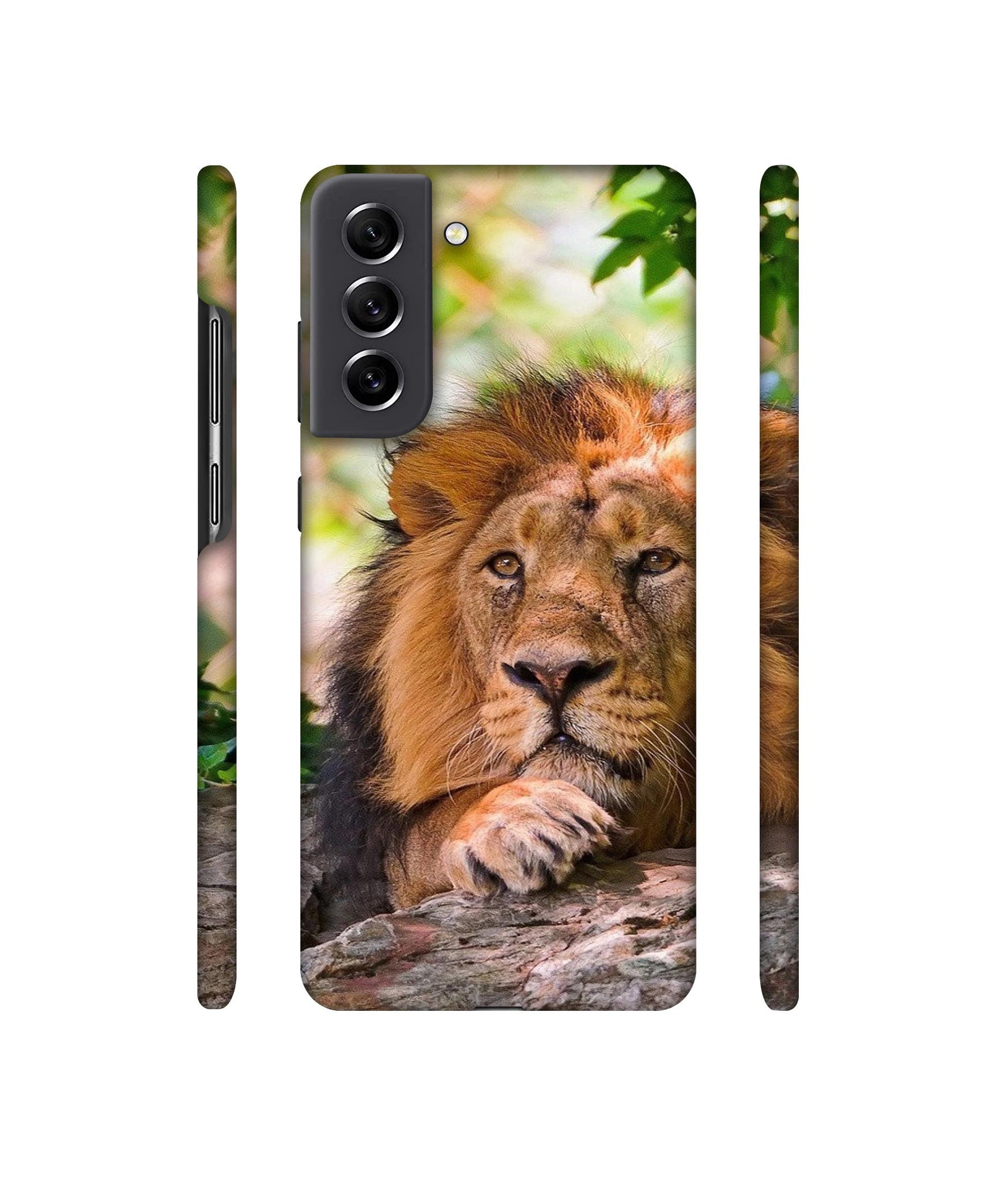 Tiger Pattern Print Designer Hard Back Cover for Samsung Galaxy S21 FE 5G