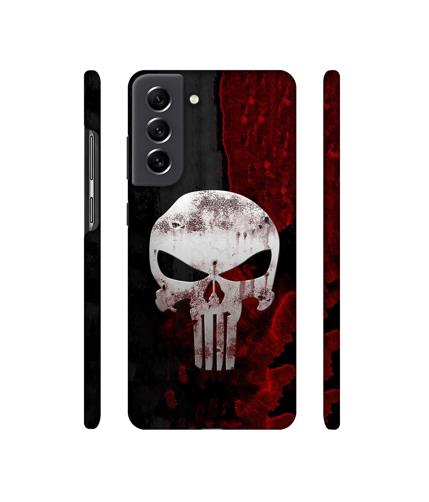 Punisher Skull Designer Hard Back Cover for Samsung Galaxy S21 FE 5G