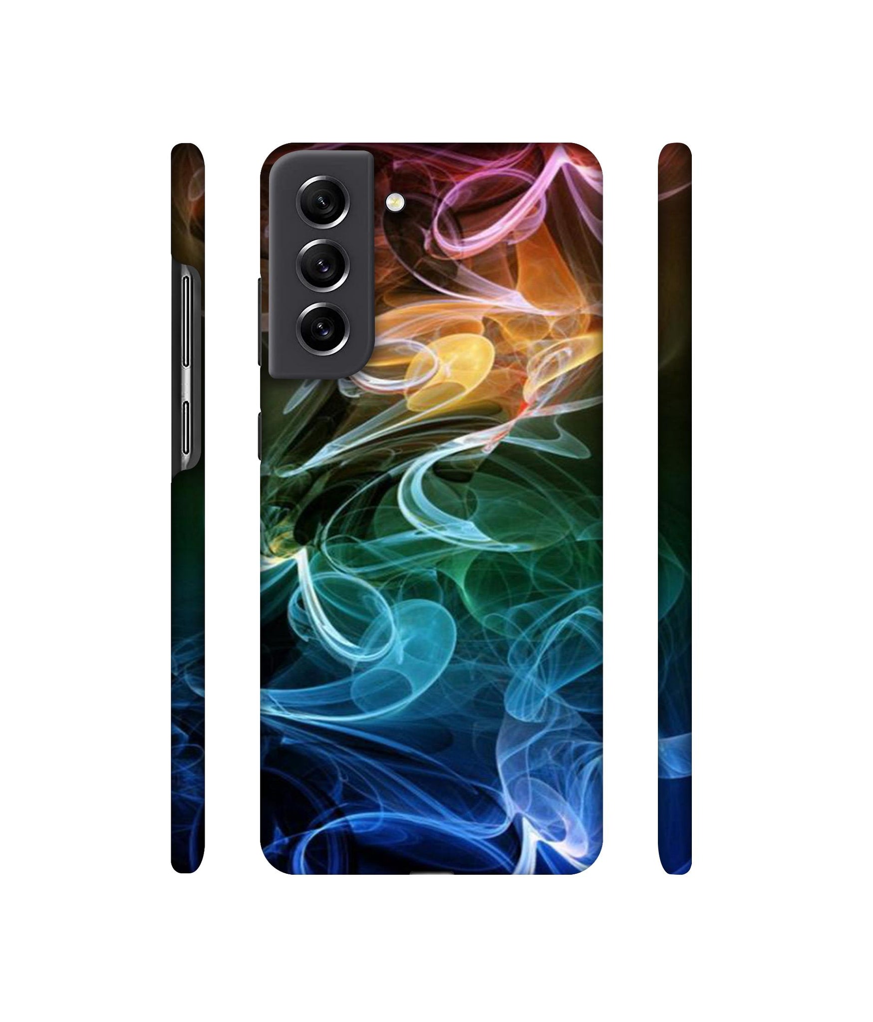 Smoky Pattern Designer Hard Back Cover for Samsung Galaxy S21 FE 5G