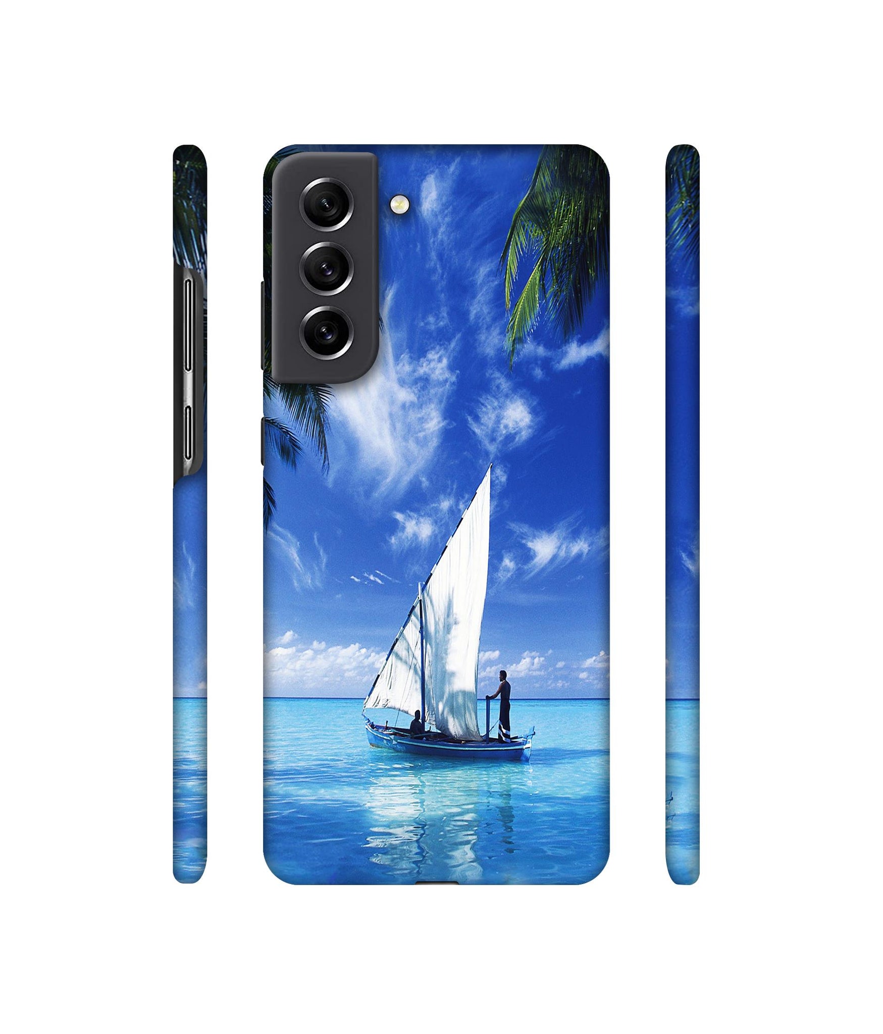 Indian Ocean Designer Hard Back Cover for Samsung Galaxy S21 FE 5G