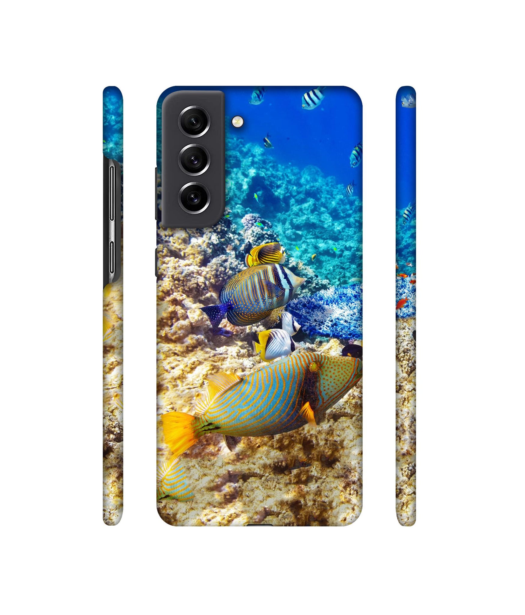 Underwater World Designer Hard Back Cover for Samsung Galaxy S21 FE 5G