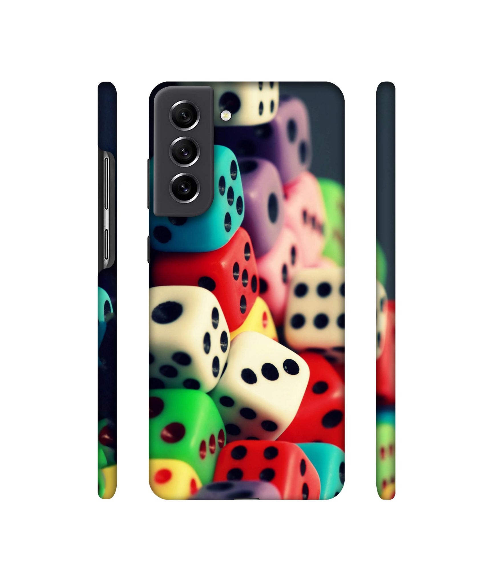 Dice Designer Hard Back Cover for Samsung Galaxy S21 FE 5G