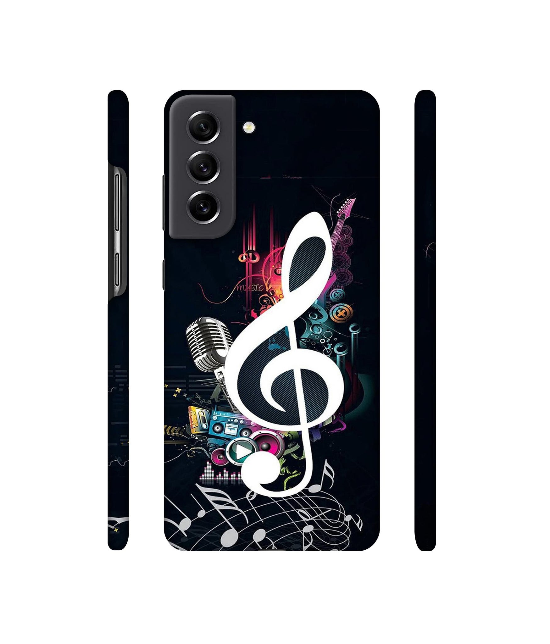 Mike and Music Designer Hard Back Cover for Samsung Galaxy S21 FE 5G