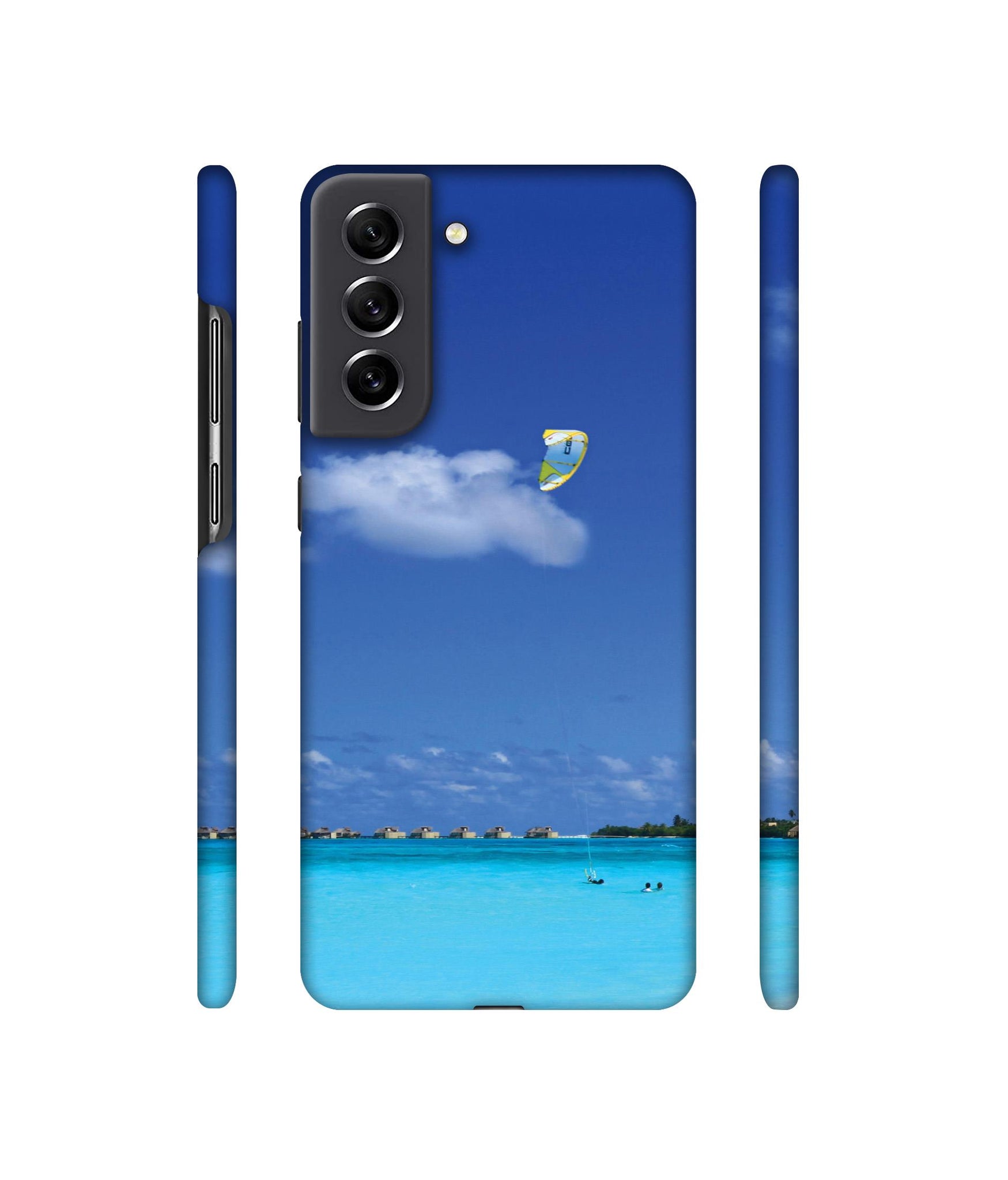 Maldivies Ocean Designer Hard Back Cover for Samsung Galaxy S21 FE 5G