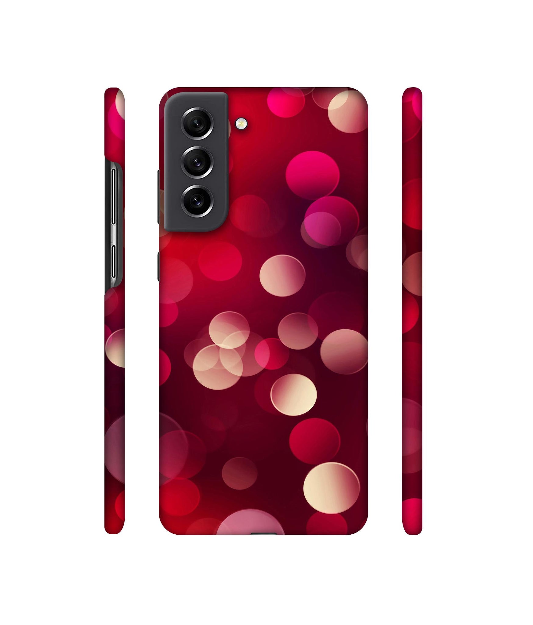 3D Circles Designer Hard Back Cover for Samsung Galaxy S21 FE 5G