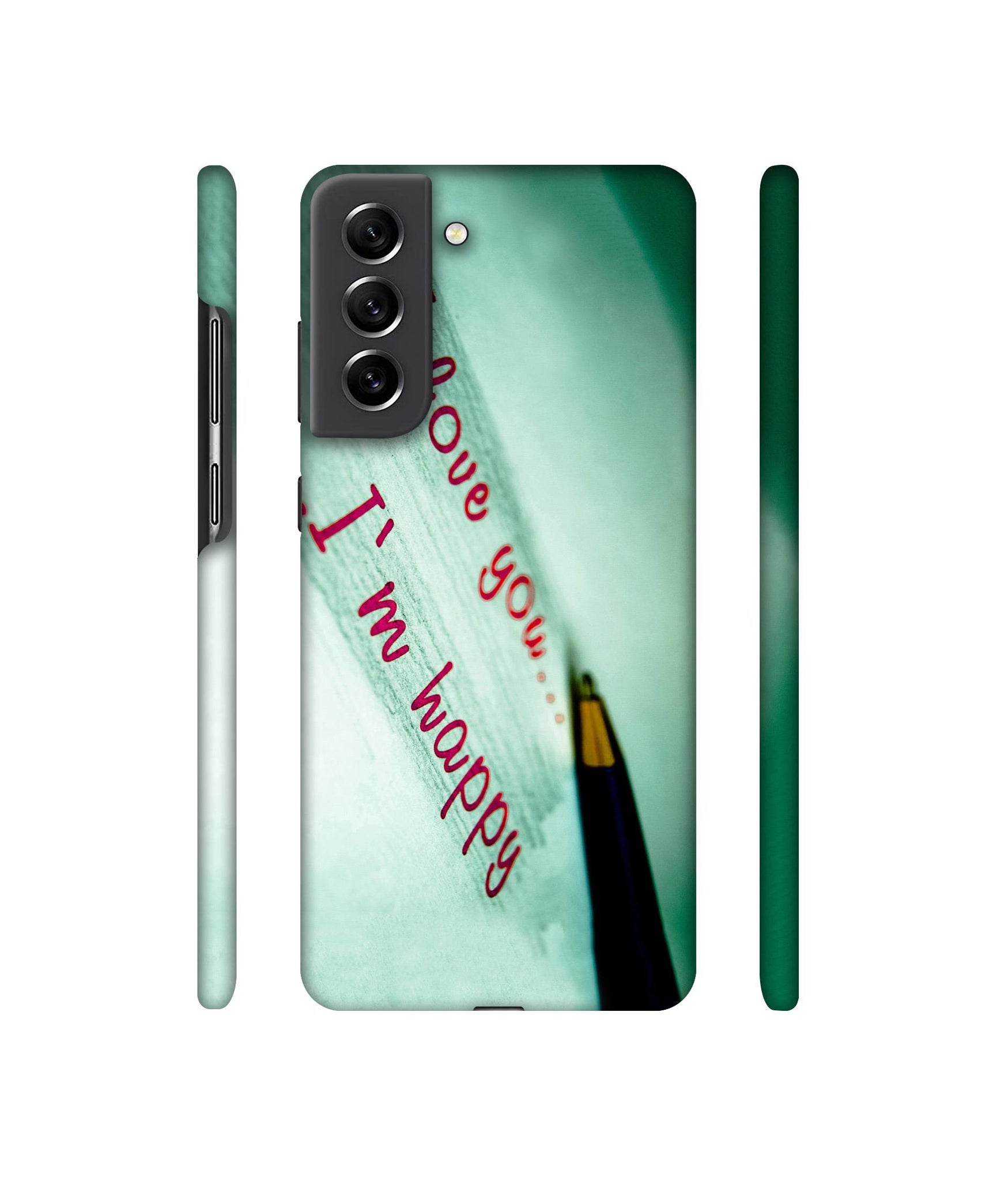 Love Quote Designer Hard Back Cover for Samsung Galaxy S21 FE 5G