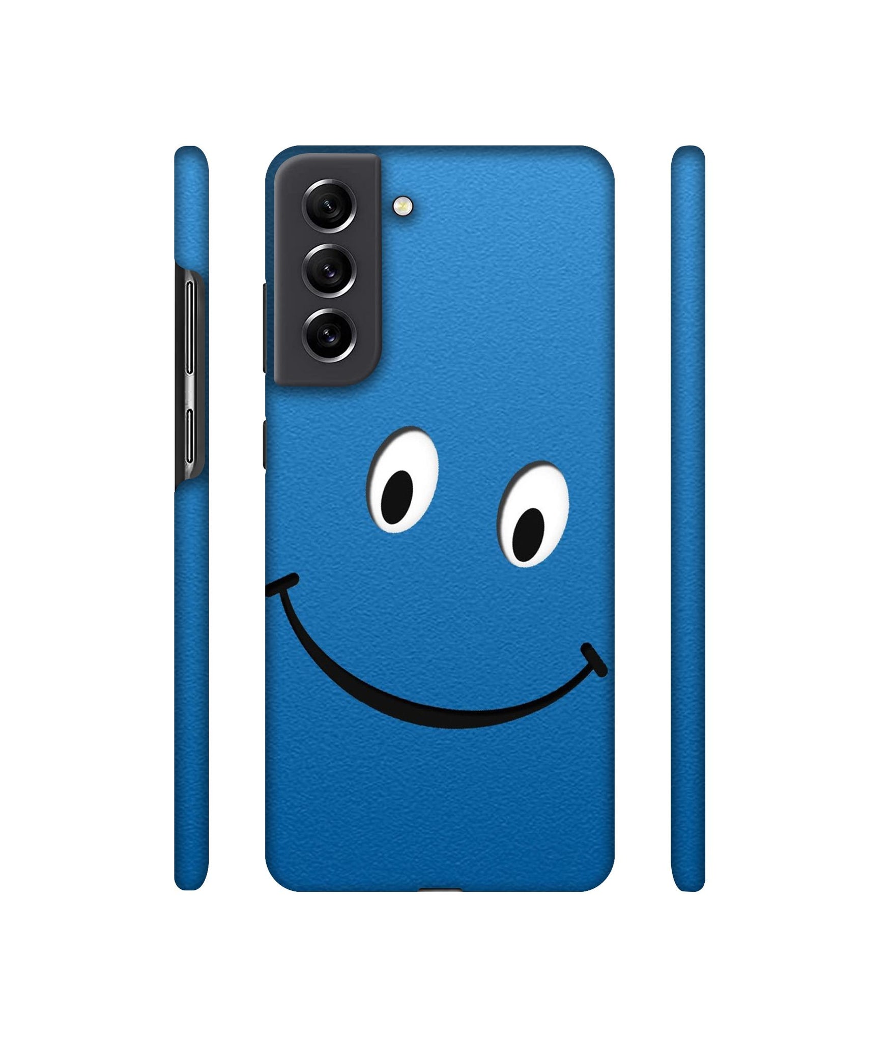 Smile Face Designer Hard Back Cover for Samsung Galaxy S21 FE 5G