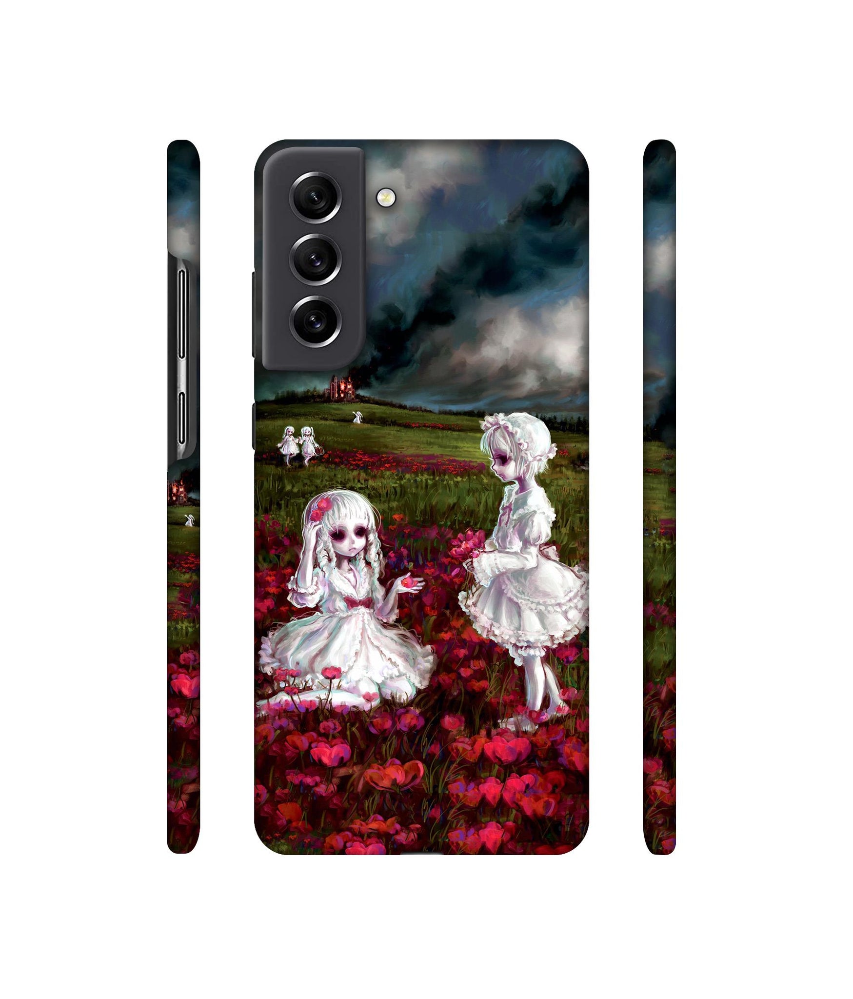 Vampires Girls Designer Hard Back Cover for Samsung Galaxy S21 FE 5G